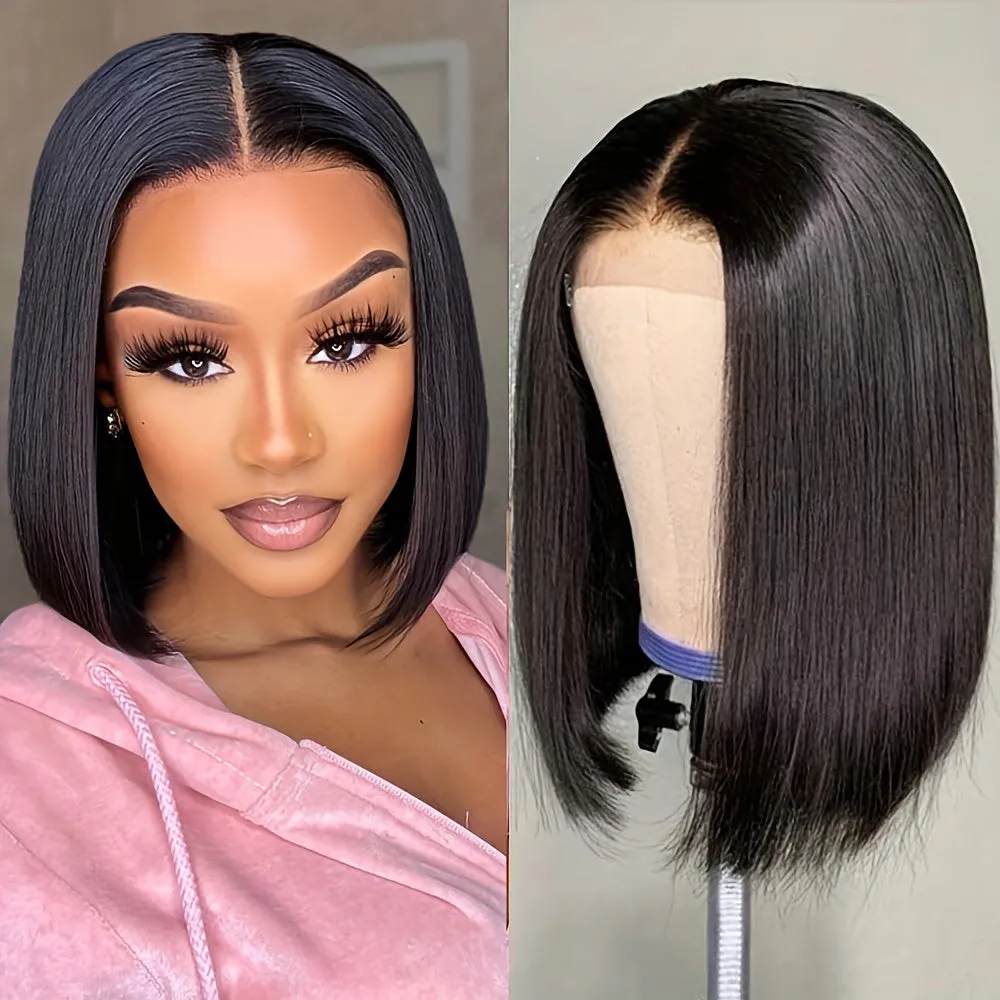 🌸 150% Density Glueless Lace Front Human Hair Wigs | 20.32-40.64 cm