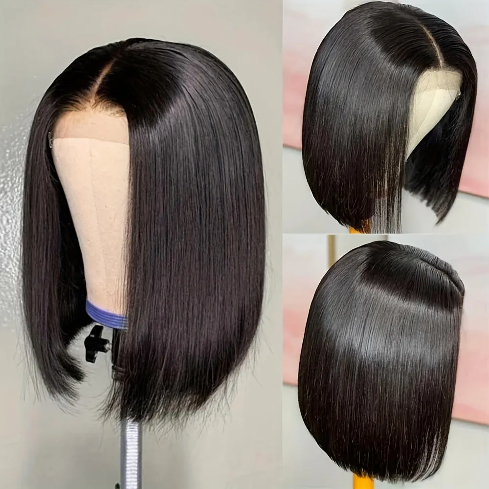 🌸 150% Density Glueless Lace Front Human Hair Wigs | 20.32-40.64 cm