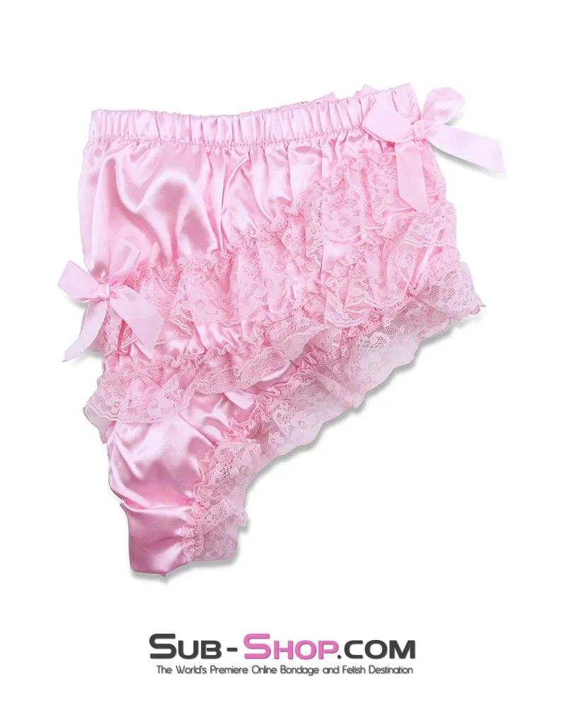 0204AE      Princess Pink Sissy Forced Feminization Fantasy Mistress Sessions Panties Crossdress Lingerie