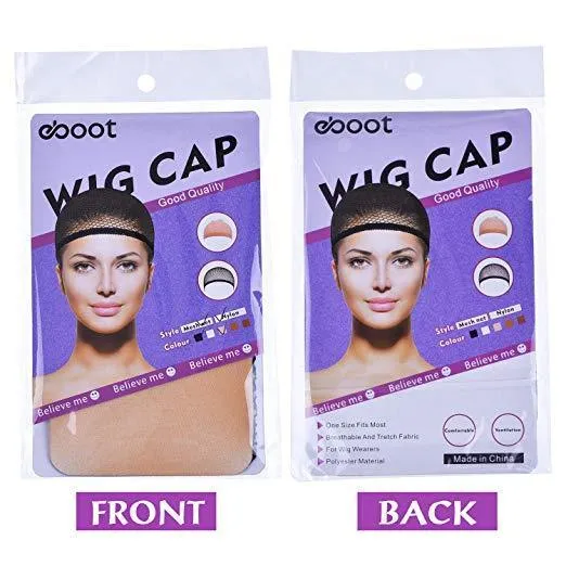 3 Pack Wig Cap 112 Main Title test
