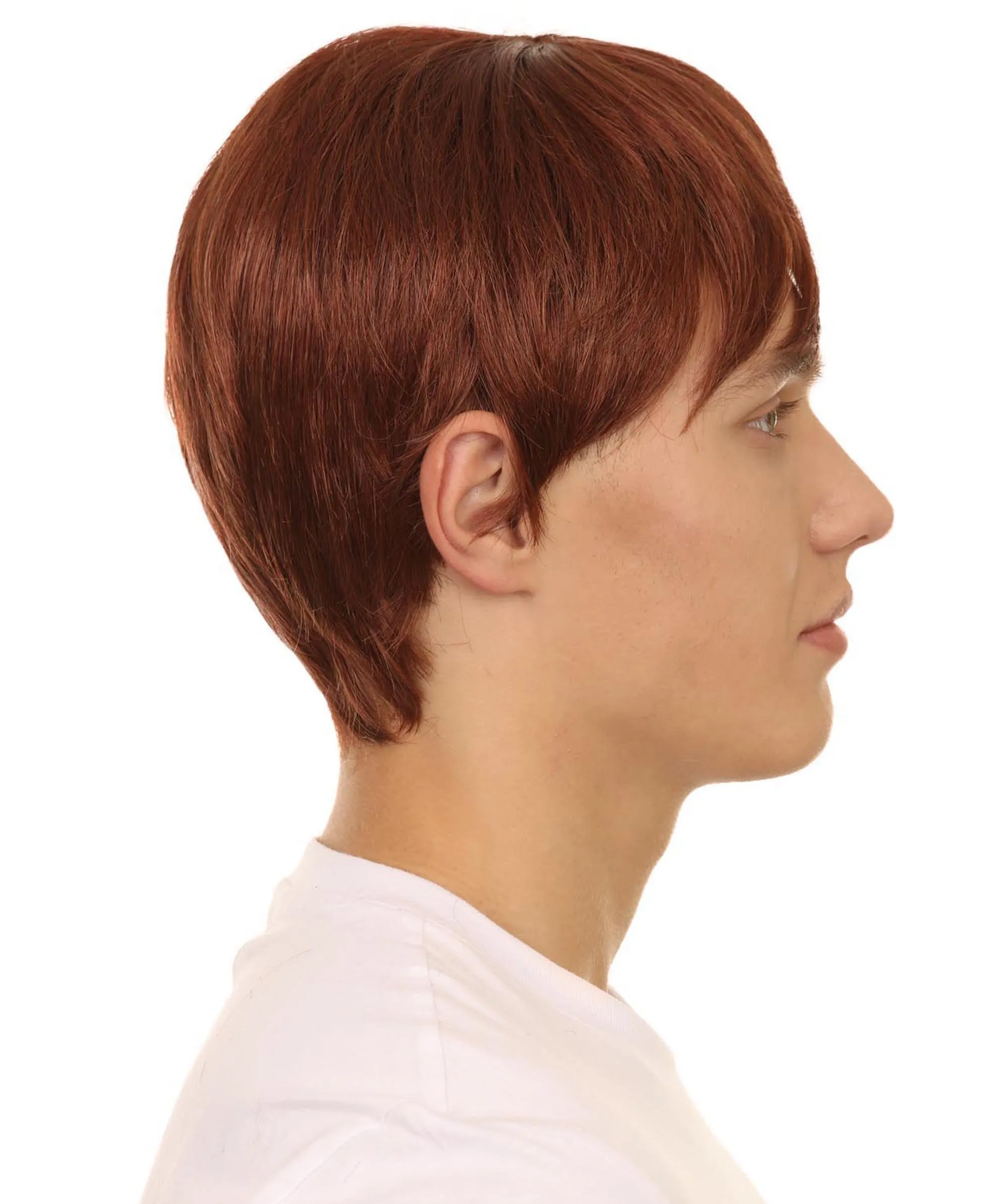 60's Mod Shag Men's Wig | Brown Vintage Wig | Premium Breathable Capless Cap