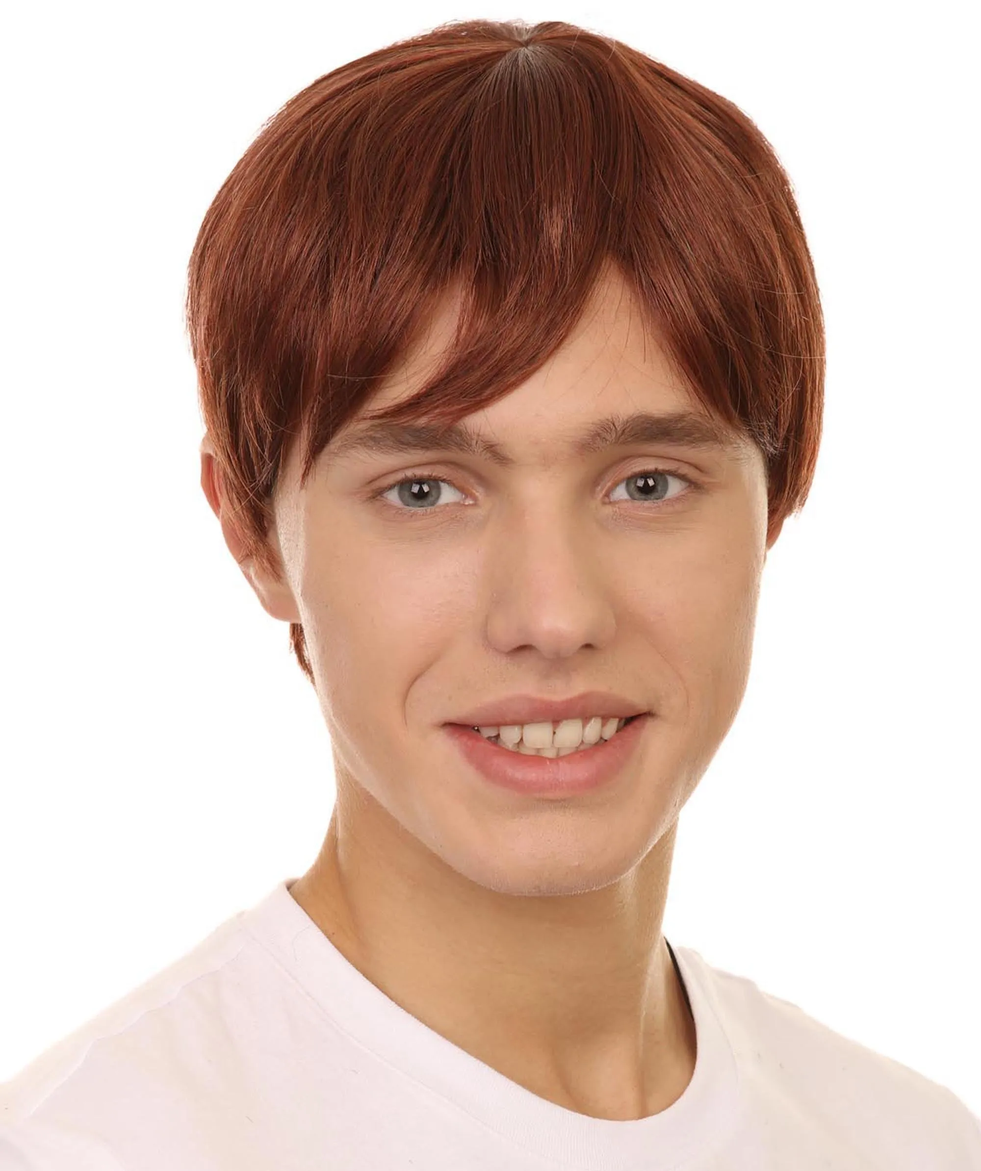 60's Mod Shag Men's Wig | Brown Vintage Wig | Premium Breathable Capless Cap