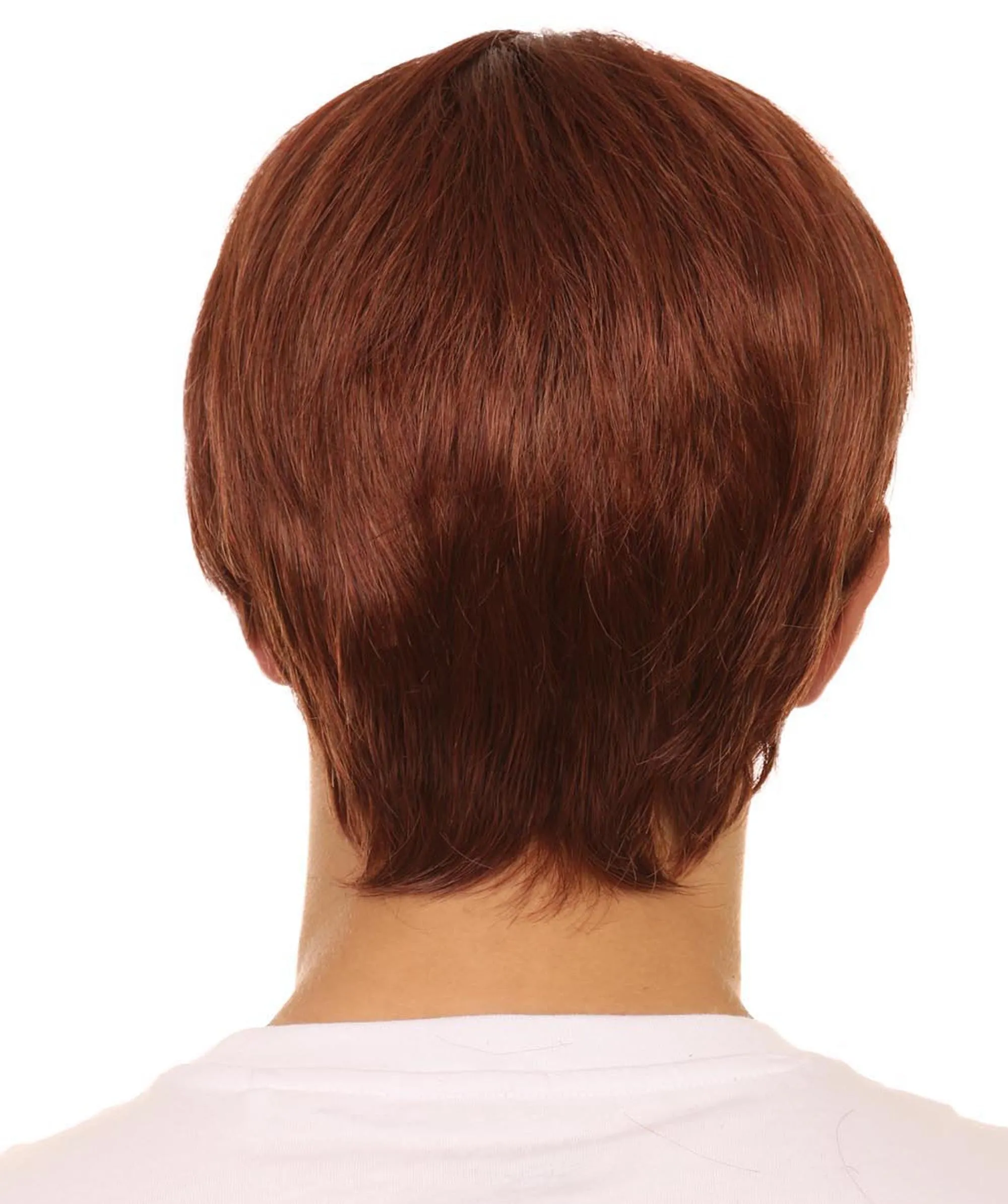 60's Mod Shag Men's Wig | Brown Vintage Wig | Premium Breathable Capless Cap