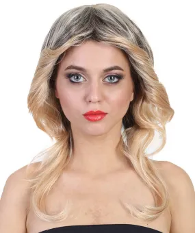 70's Disco Doll Womens Wig | Blonde Retro Wig | Premium Breathable Capless Cap