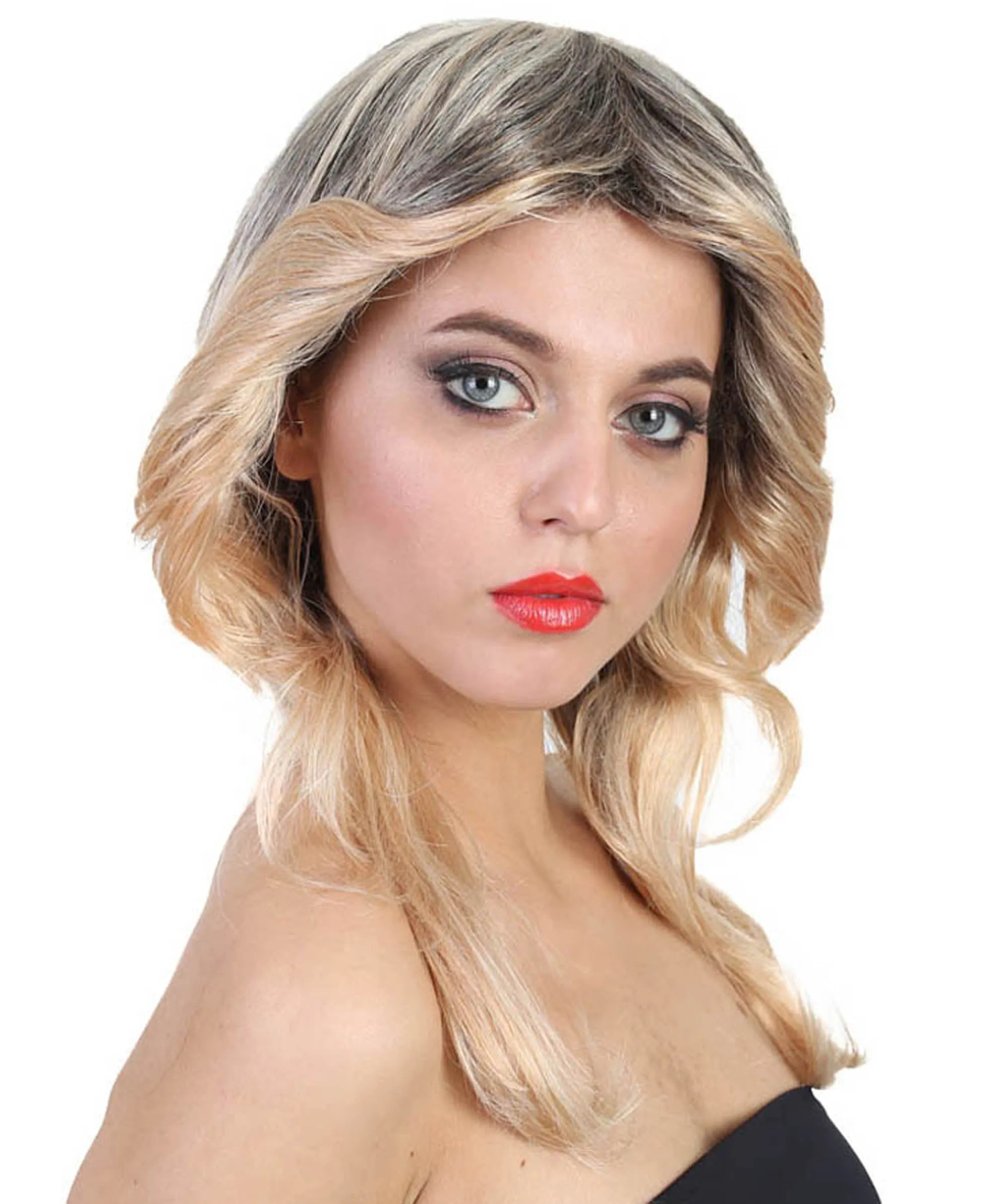 70's Disco Doll Womens Wig | Blonde Retro Wig | Premium Breathable Capless Cap