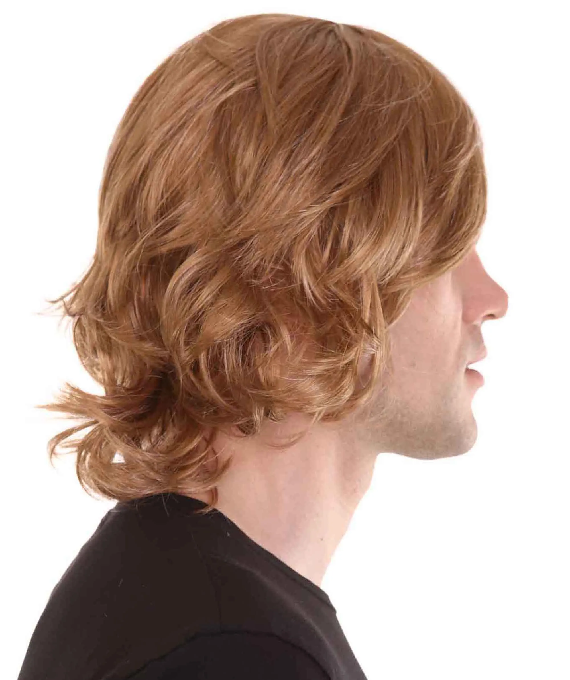 70's Shag Wig | Brown Retro Wig | Premium Breathable Capless Cap