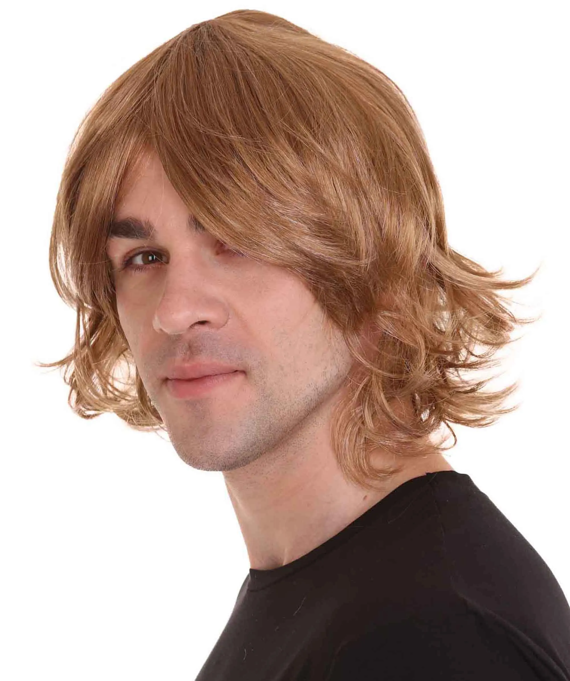 70's Shag Wig | Brown Retro Wig | Premium Breathable Capless Cap