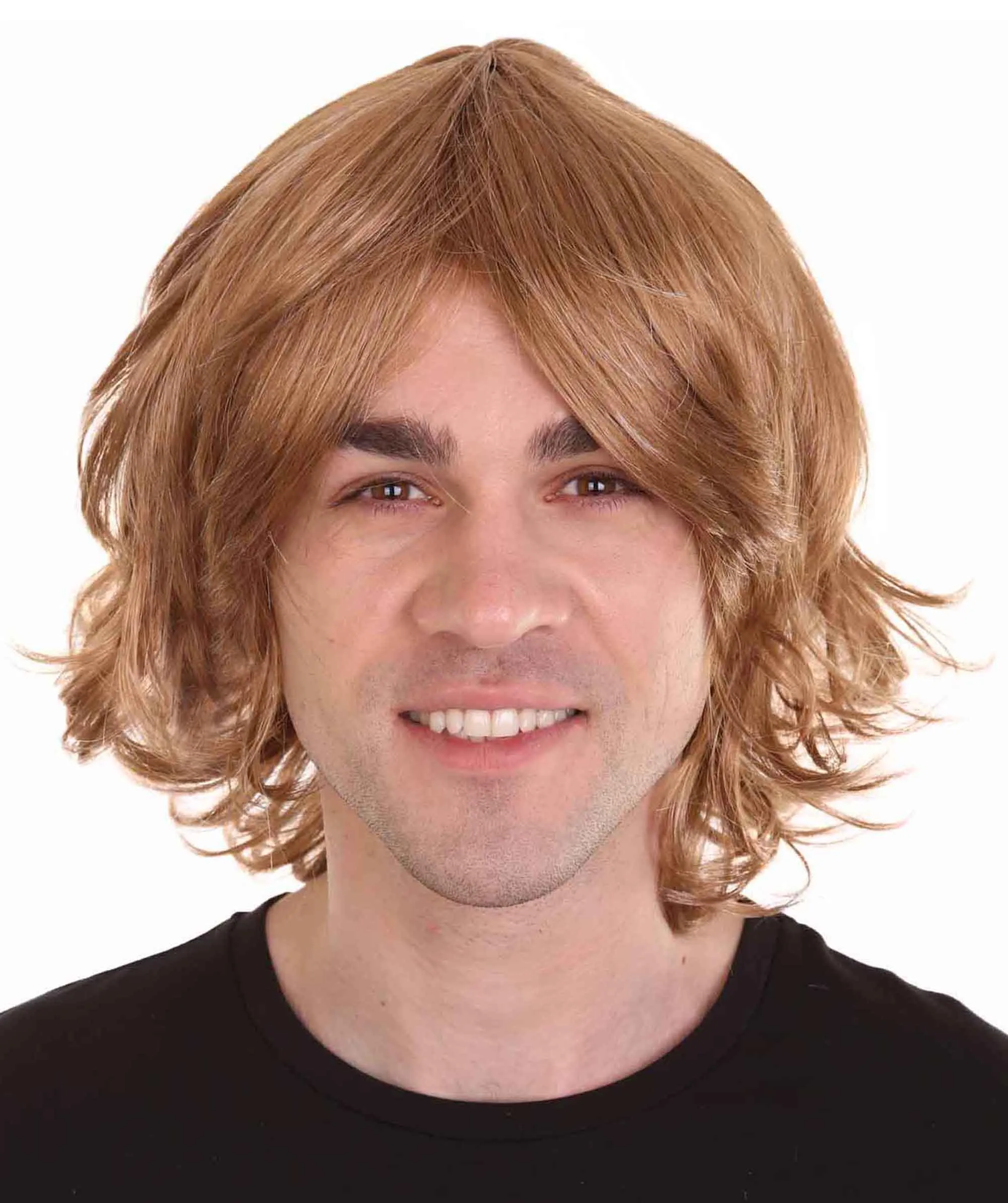70's Shag Wig | Brown Retro Wig | Premium Breathable Capless Cap