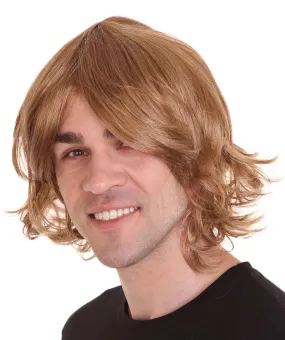 70's Shag Wig | Brown Retro Wig | Premium Breathable Capless Cap