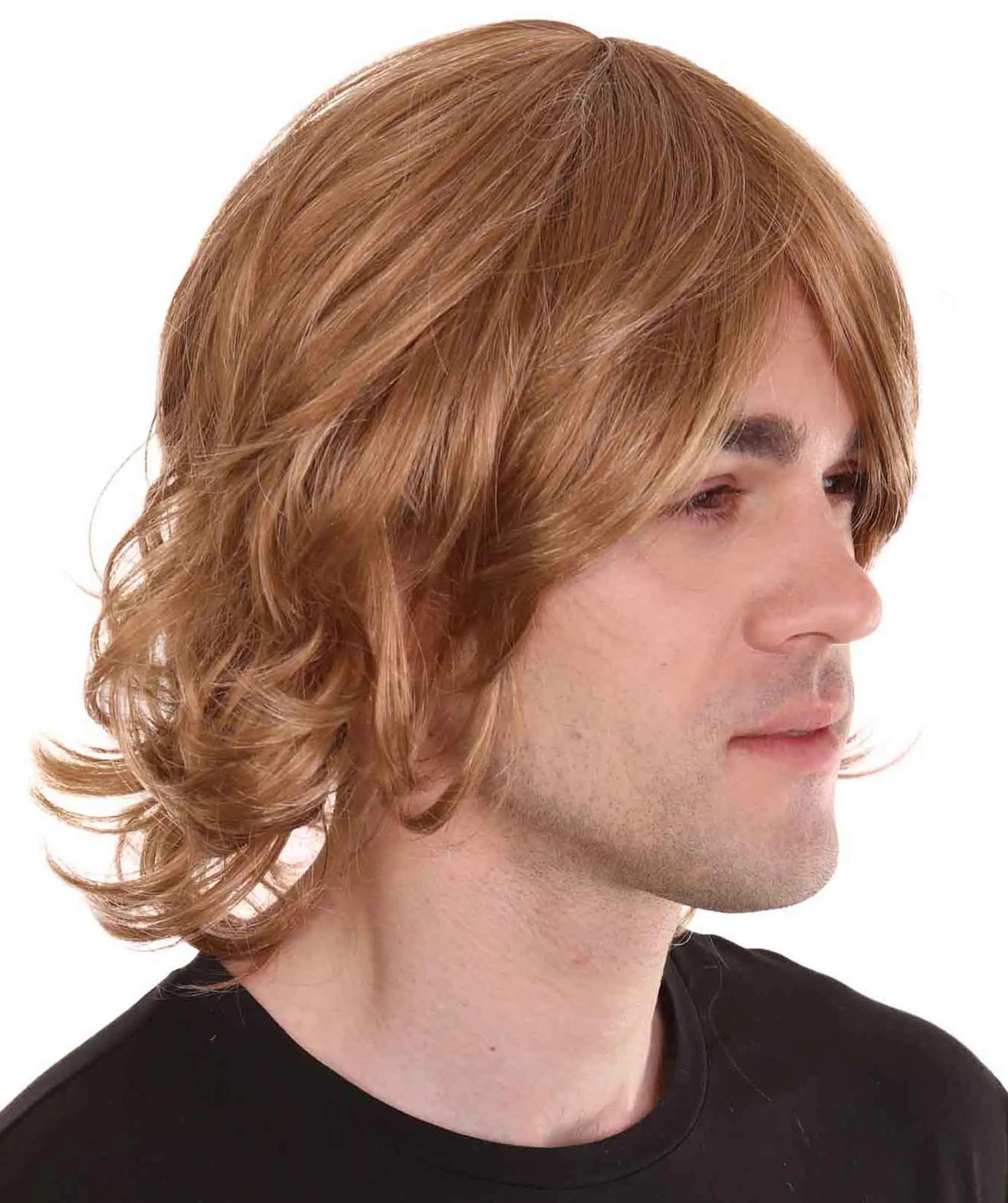 70's Shag Wig | Brown Retro Wig | Premium Breathable Capless Cap