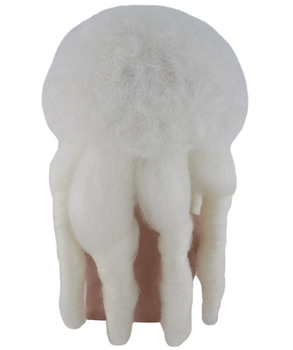 Adult Colonial White Historical Wigs | Premium Breathable Capless Cap.