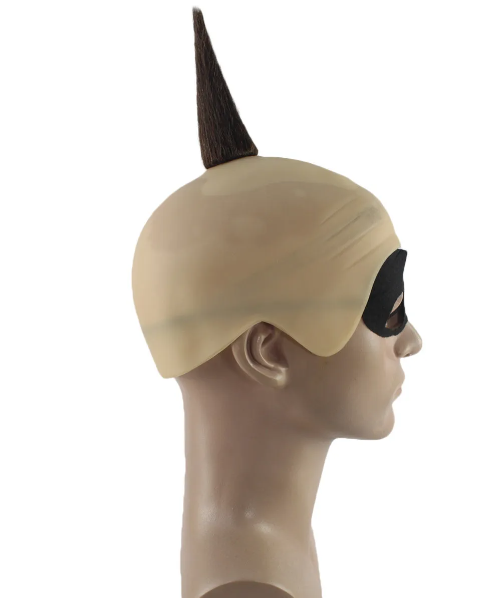 Adult Men's Animated Movie Family Superhero Wig | Superhero Wig with Mask Set | Premium Breathable Capless Cap