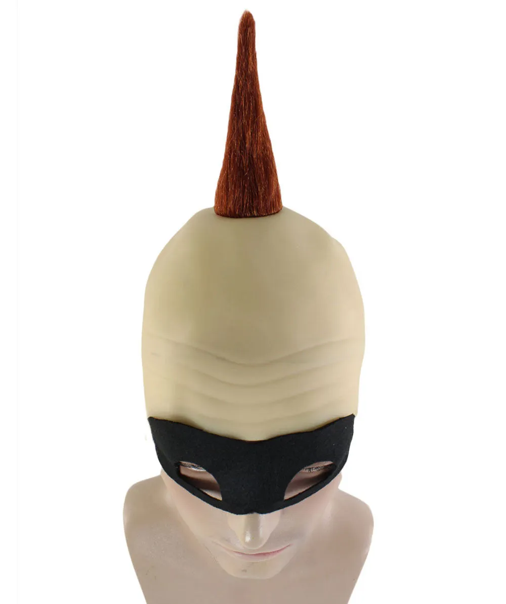 Adult Men's Animated Movie Family Superhero Wig | Superhero Wig with Mask Set | Premium Breathable Capless Cap