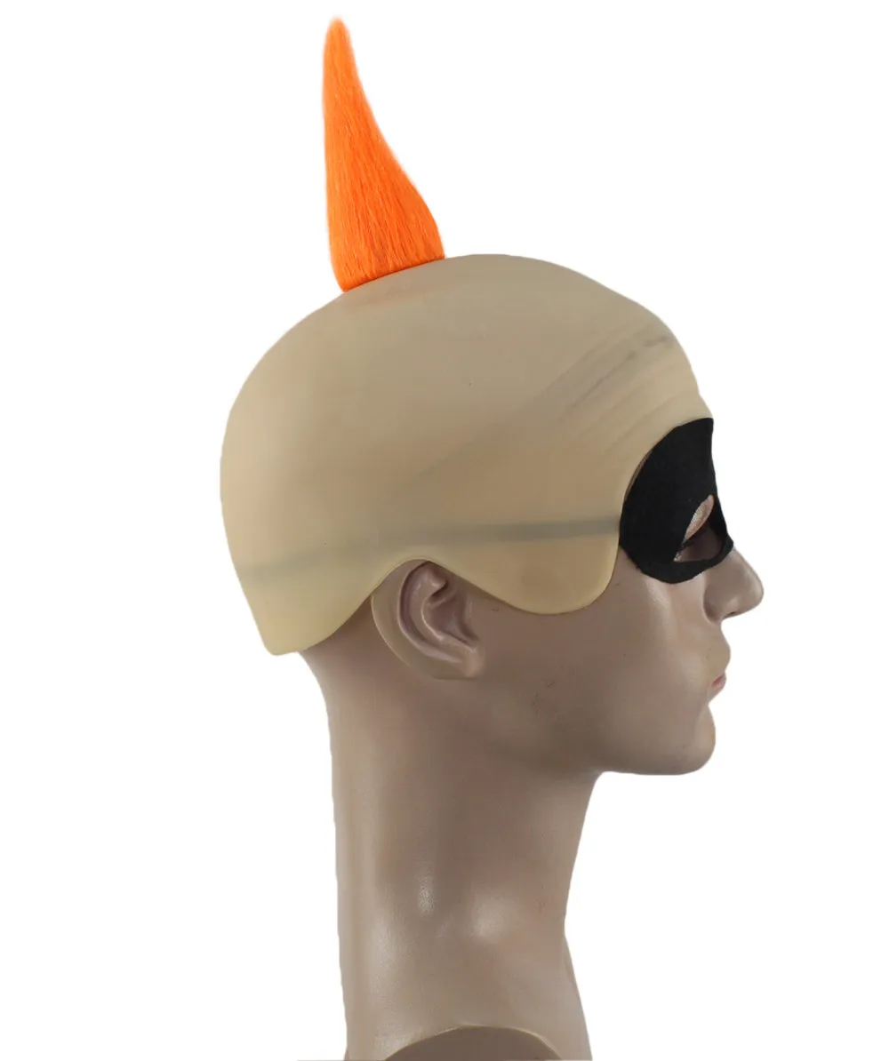 Adult Men's Animated Movie Family Superhero Wig | Superhero Wig with Mask Set | Premium Breathable Capless Cap