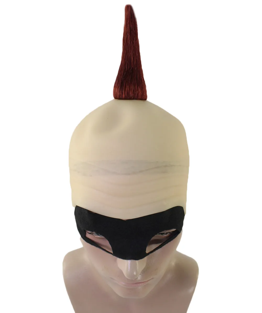Adult Men's Animated Movie Family Superhero Wig | Superhero Wig with Mask Set | Premium Breathable Capless Cap