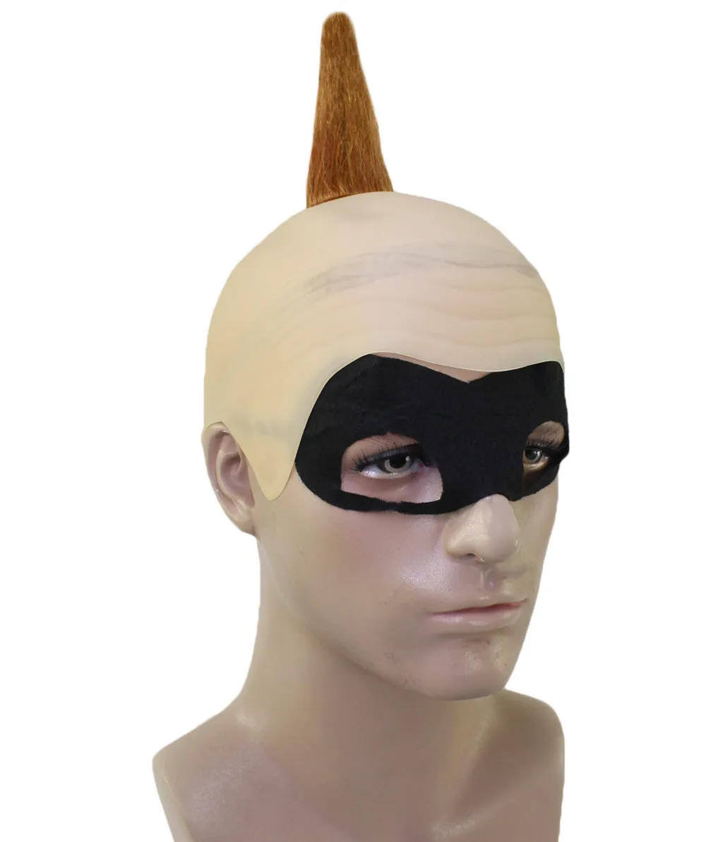 Adult Men's Animated Movie Family Superhero Wig | Superhero Wig with Mask Set | Premium Breathable Capless Cap
