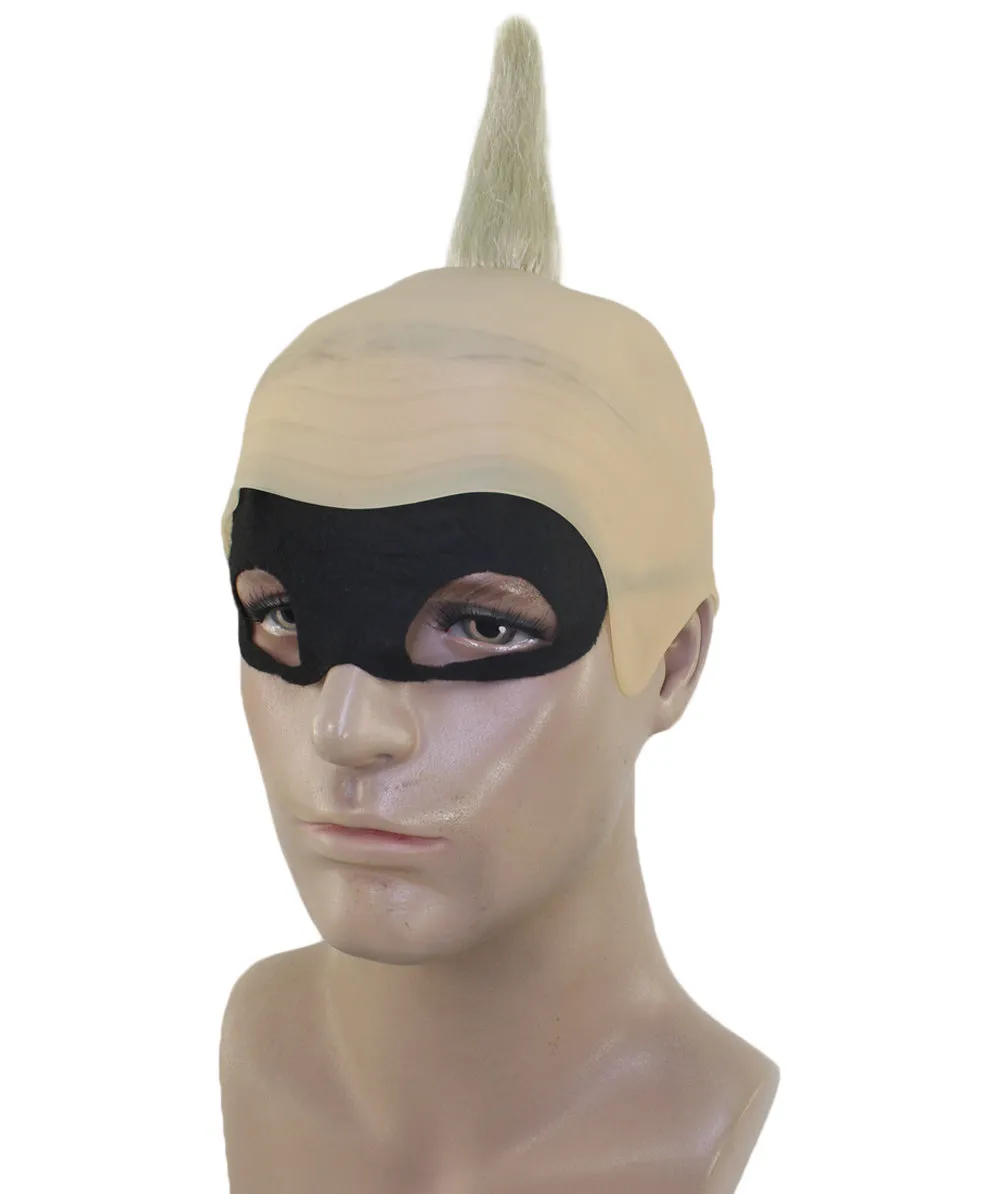 Adult Men's Animated Movie Family Superhero Wig | Superhero Wig with Mask Set | Premium Breathable Capless Cap