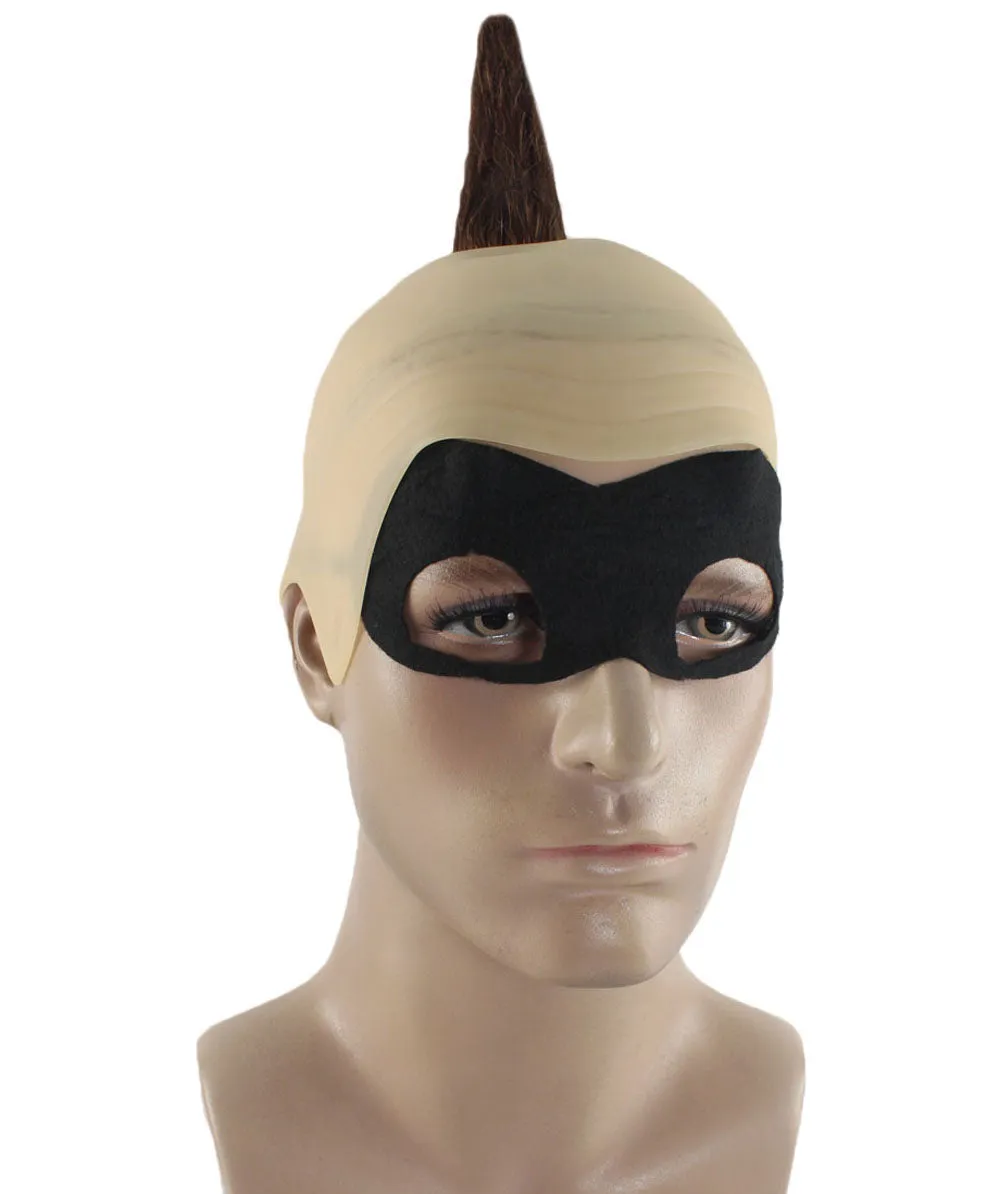 Adult Men's Animated Movie Family Superhero Wig | Superhero Wig with Mask Set | Premium Breathable Capless Cap