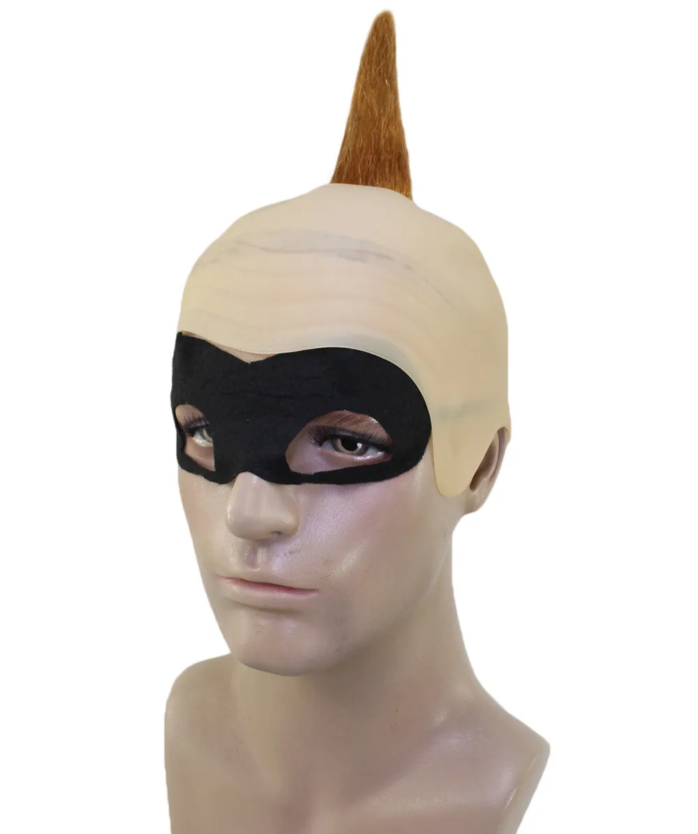 Adult Men's Animated Movie Family Superhero Wig | Superhero Wig with Mask Set | Premium Breathable Capless Cap