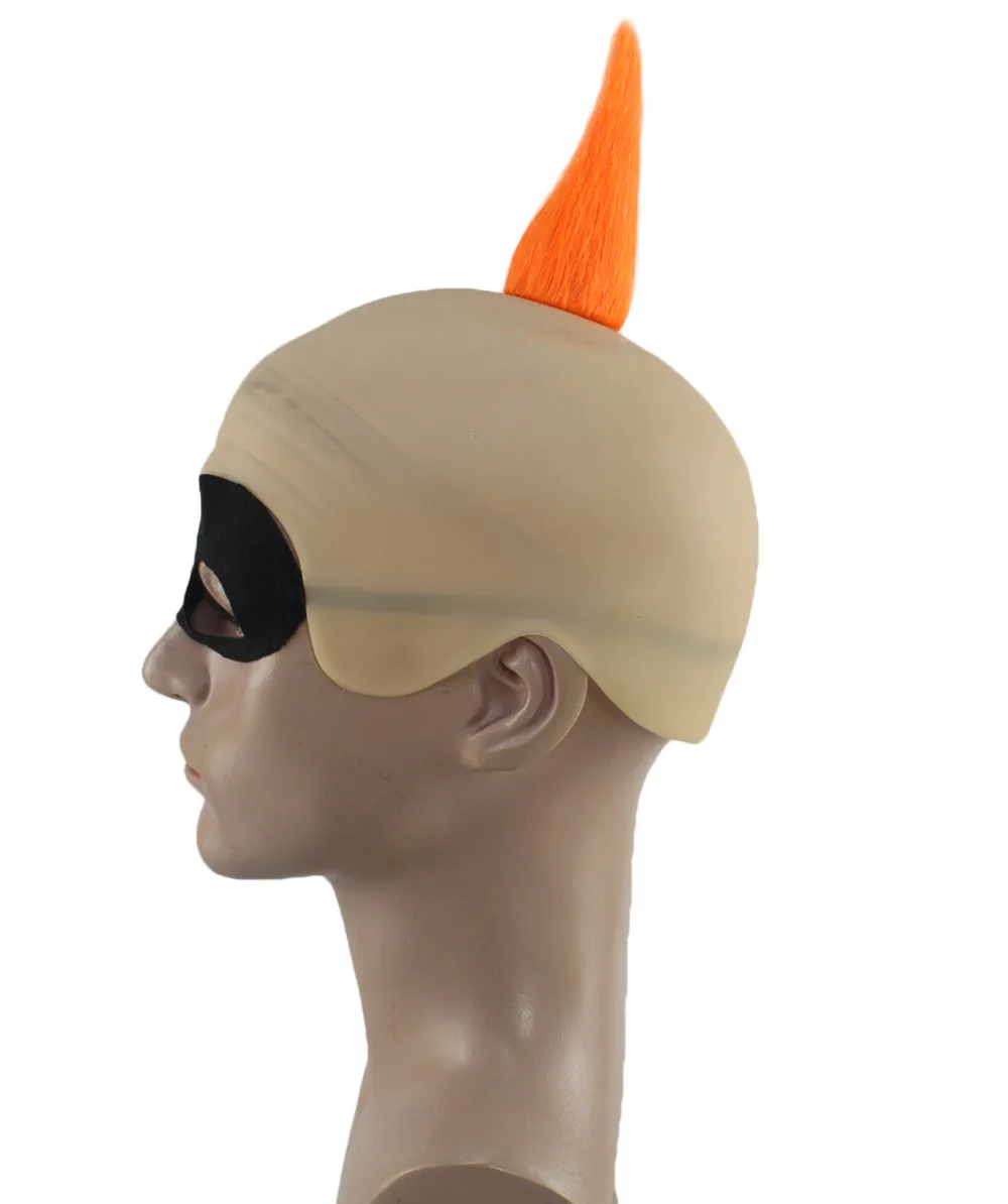 Adult Men's Animated Movie Family Superhero Wig | Superhero Wig with Mask Set | Premium Breathable Capless Cap