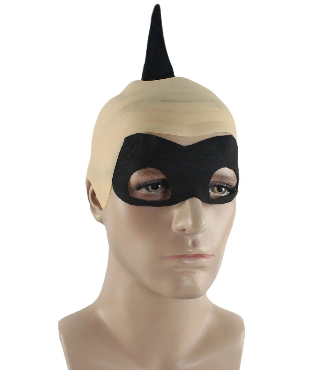 Adult Men's Animated Movie Family Superhero Wig | Superhero Wig with Mask Set | Premium Breathable Capless Cap