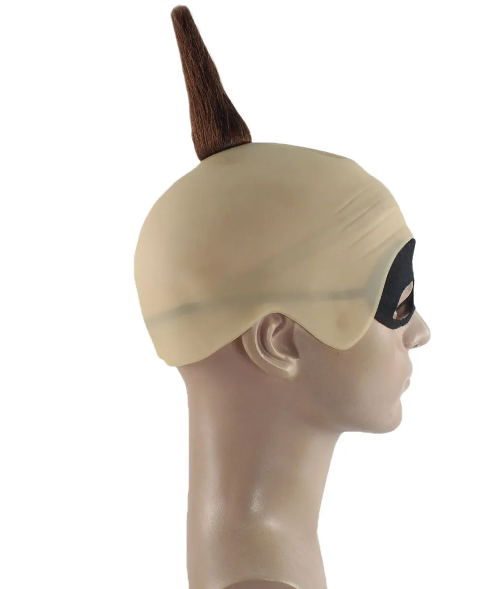 Adult Men's Animated Movie Family Superhero Wig | Superhero Wig with Mask Set | Premium Breathable Capless Cap