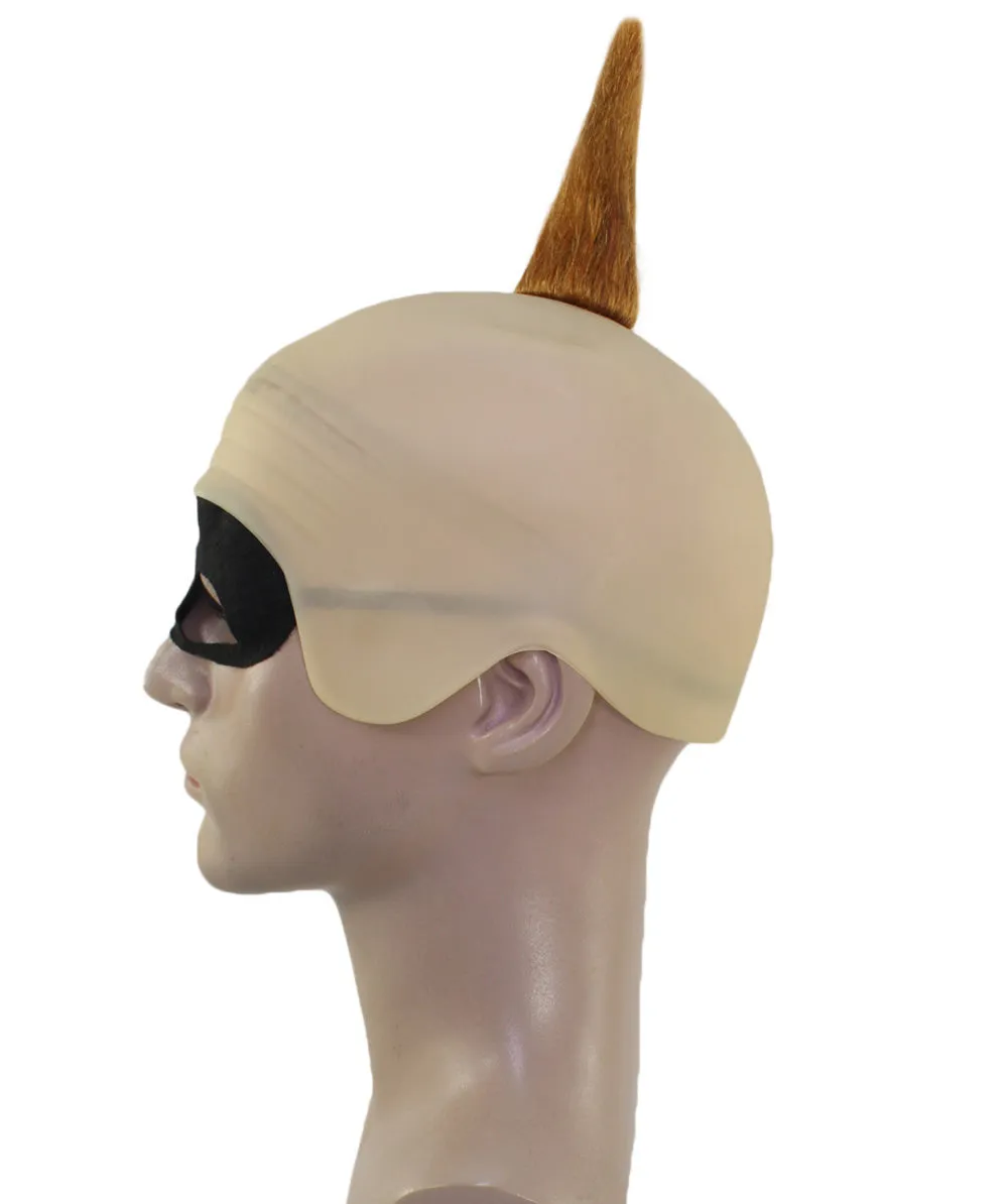Adult Men's Animated Movie Family Superhero Wig | Superhero Wig with Mask Set | Premium Breathable Capless Cap