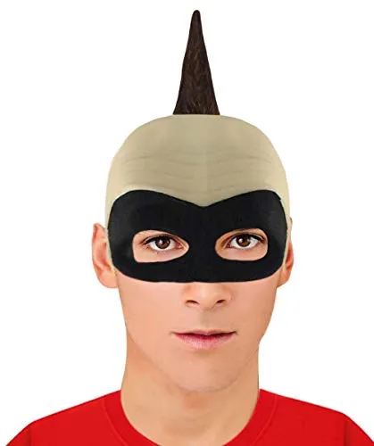 Adult Men's Animated Movie Family Superhero Wig | Superhero Wig with Mask Set | Premium Breathable Capless Cap