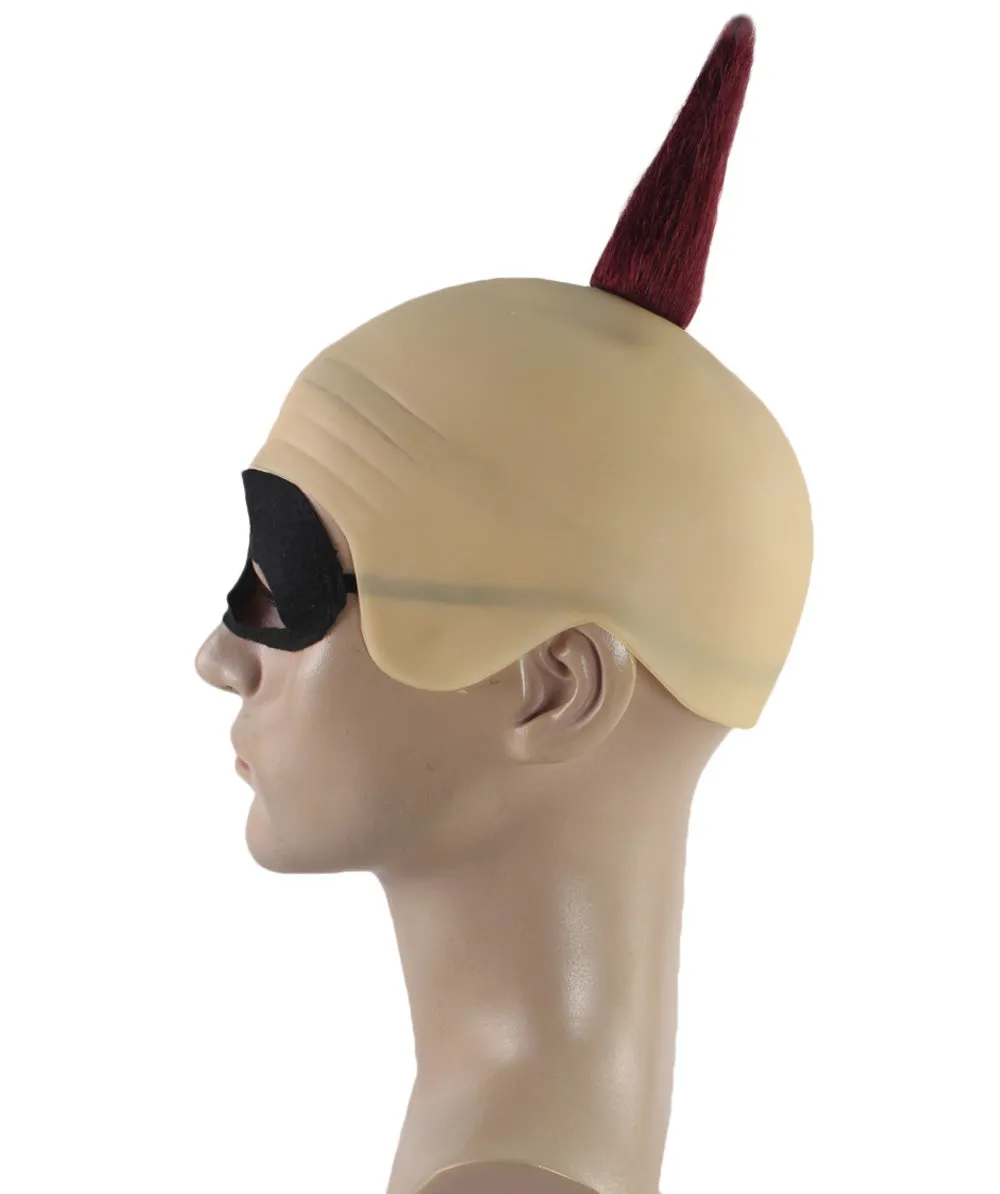 Adult Men's Animated Movie Family Superhero Wig | Superhero Wig with Mask Set | Premium Breathable Capless Cap