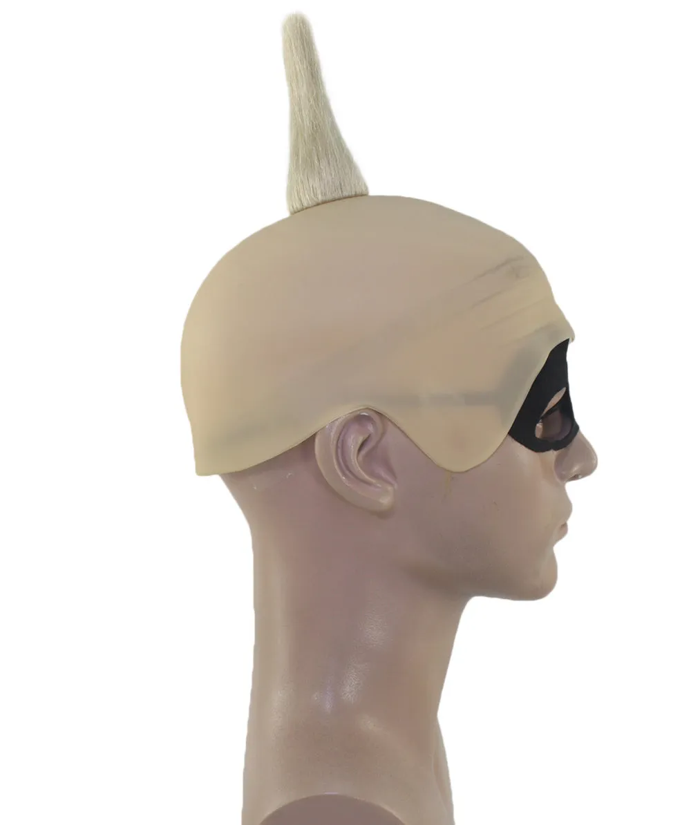 Adult Men's Animated Movie Family Superhero Wig | Superhero Wig with Mask Set | Premium Breathable Capless Cap