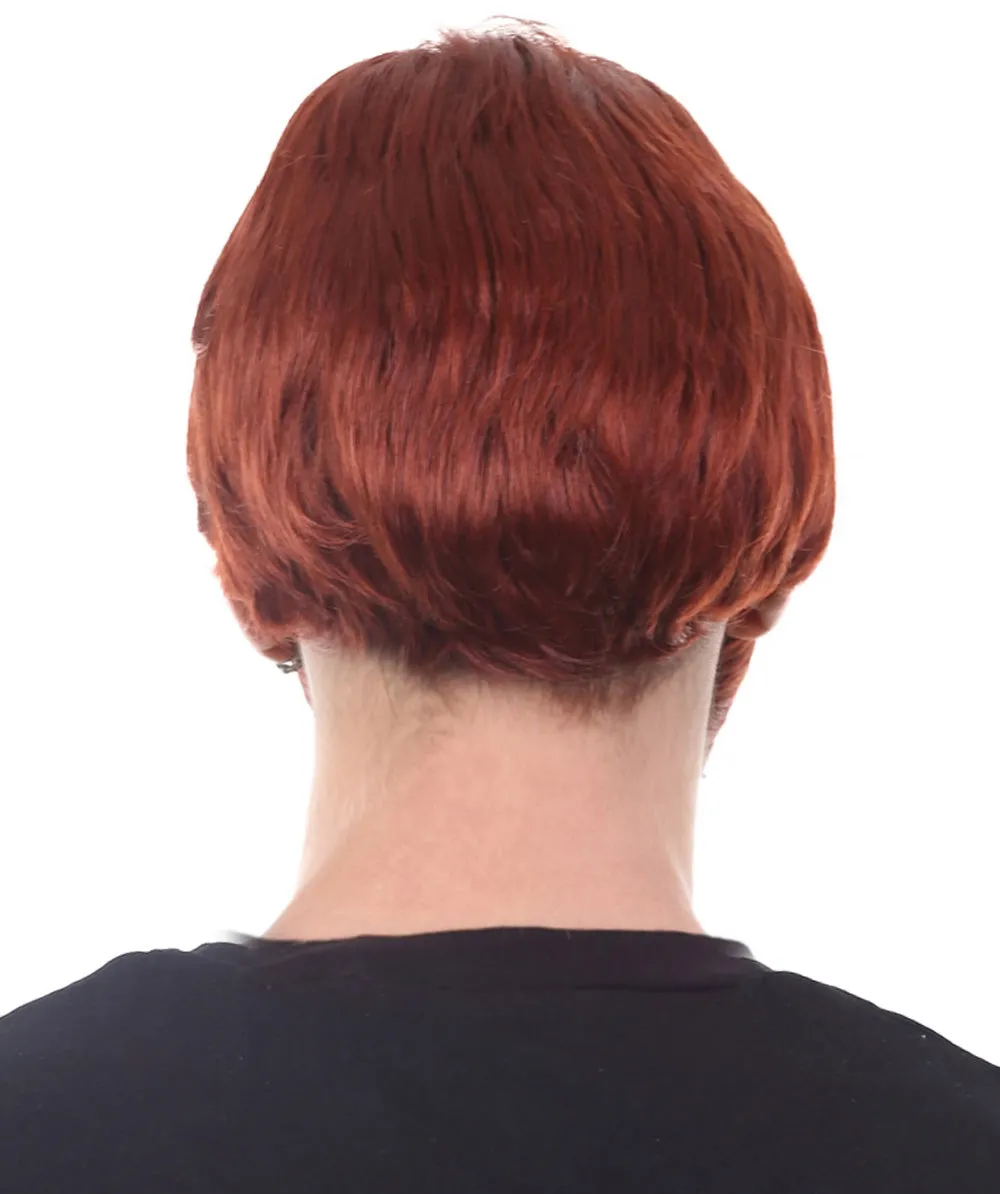 Adult Men's Auburn Animated Snow Movie Wig| Perfect for Halloween| Flame-retardant Synthetic Fiber
