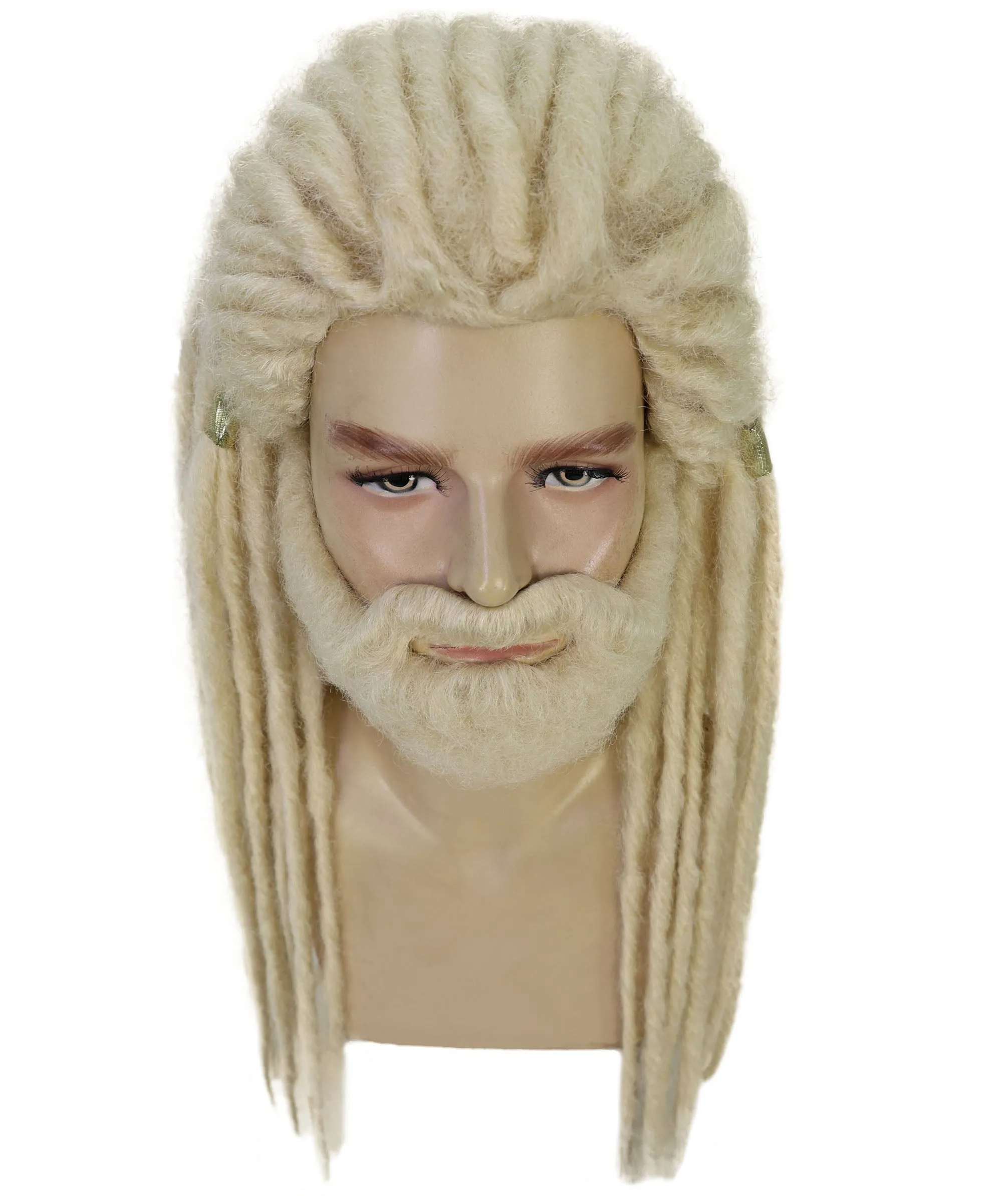Adult Men’s Fantasy TV Series Dragon House Multiple Colors Dreadlock Wig | Flame-retardant Synthetic Fiber