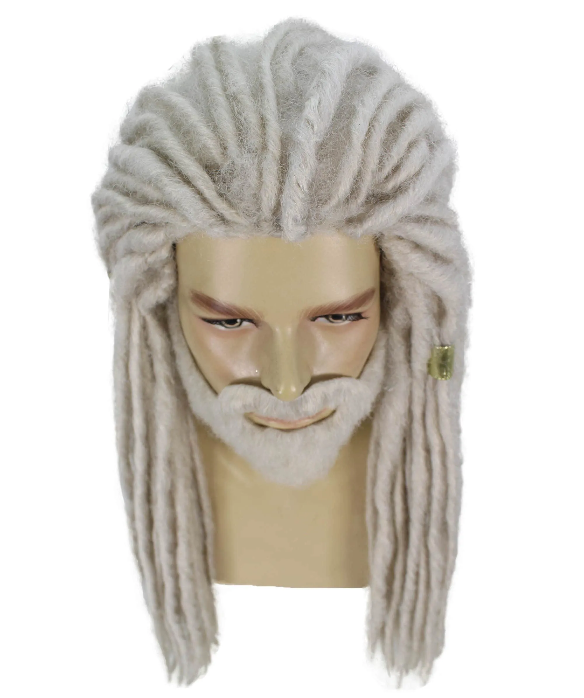 Adult Men’s Fantasy TV Series Dragon House Multiple Colors Dreadlock Wig | Flame-retardant Synthetic Fiber