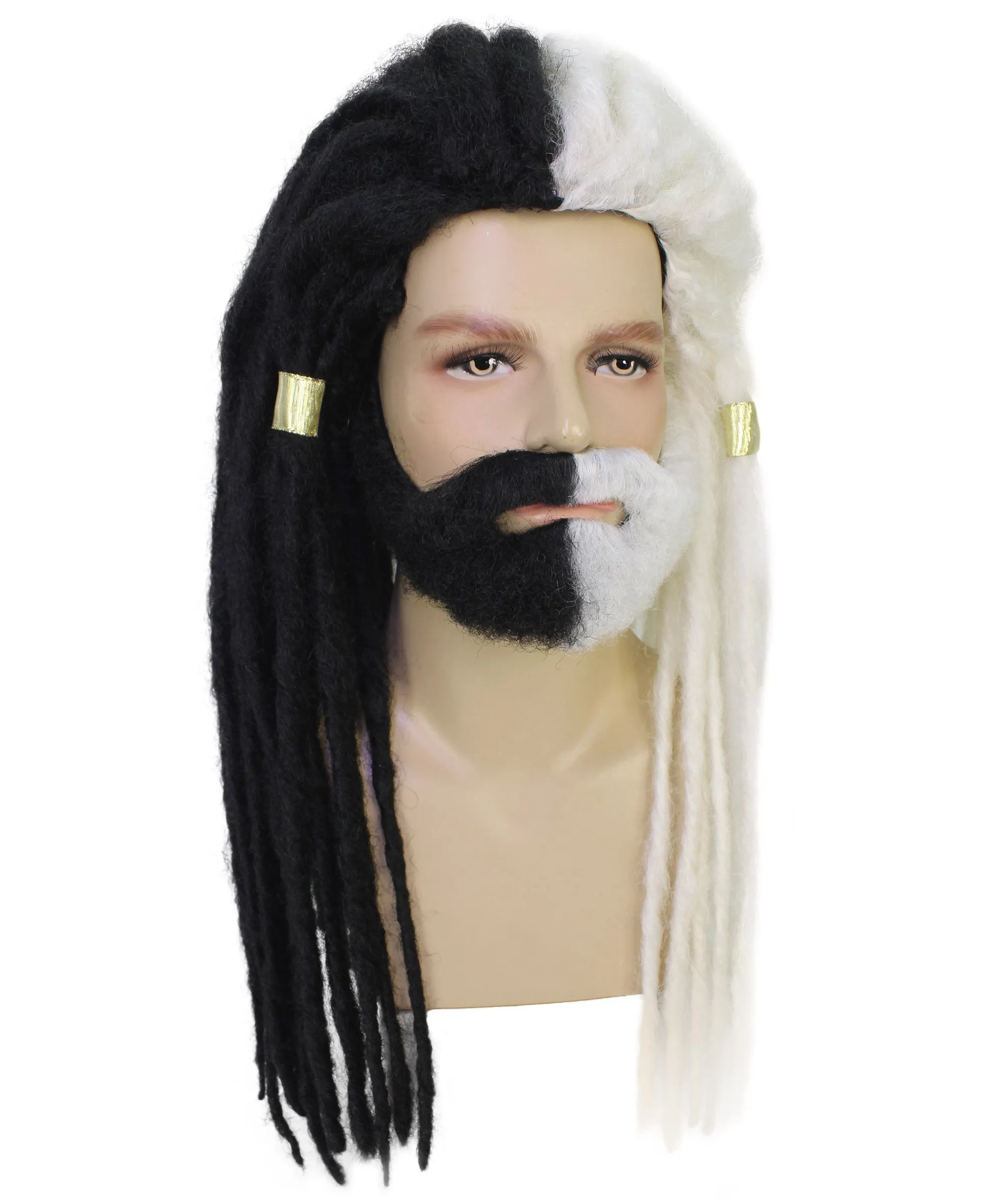 Adult Men’s Fantasy TV Series Dragon House Multiple Colors Dreadlock Wig | Flame-retardant Synthetic Fiber