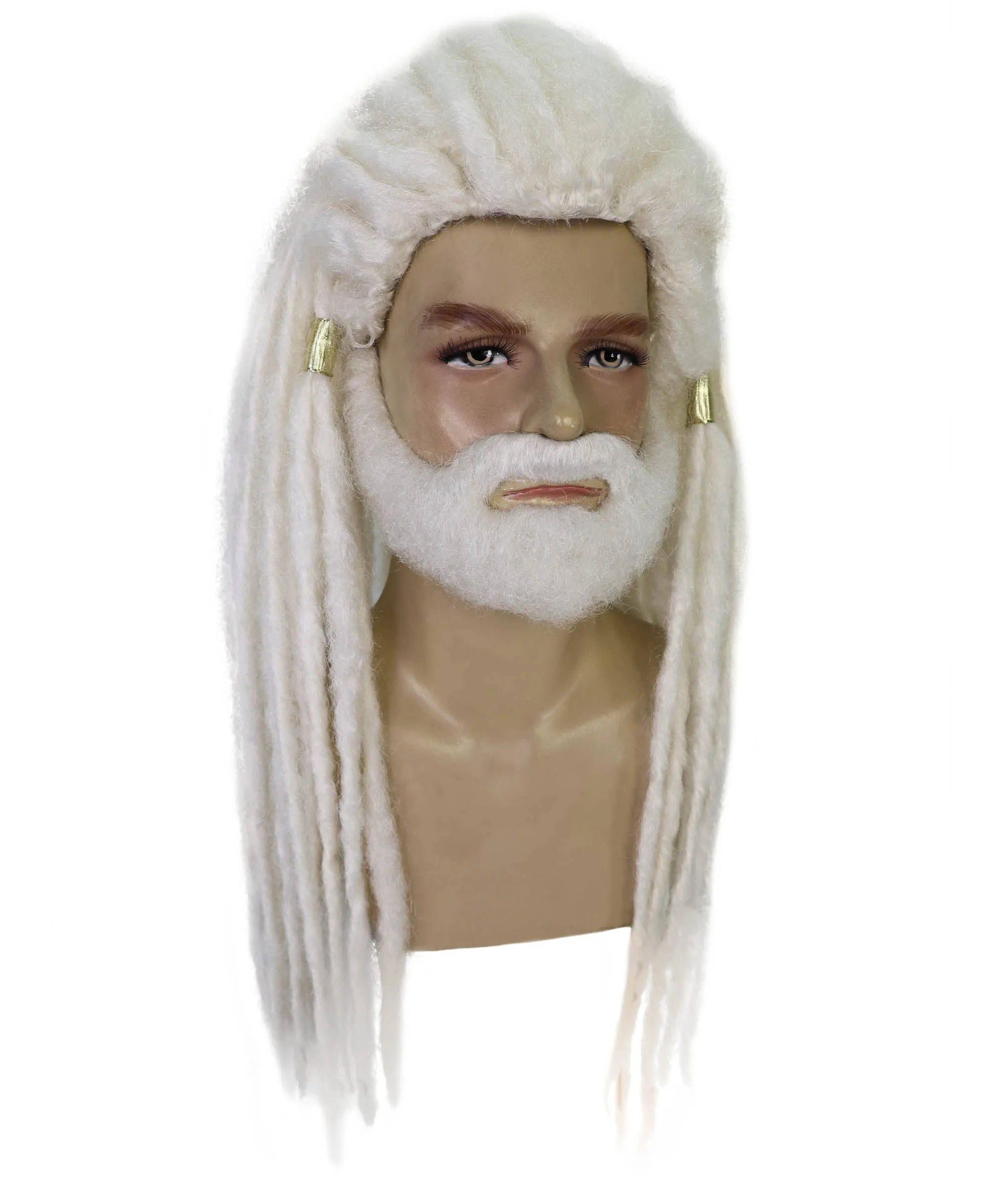 Adult Men’s Fantasy TV Series Dragon House Multiple Colors Dreadlock Wig | Flame-retardant Synthetic Fiber