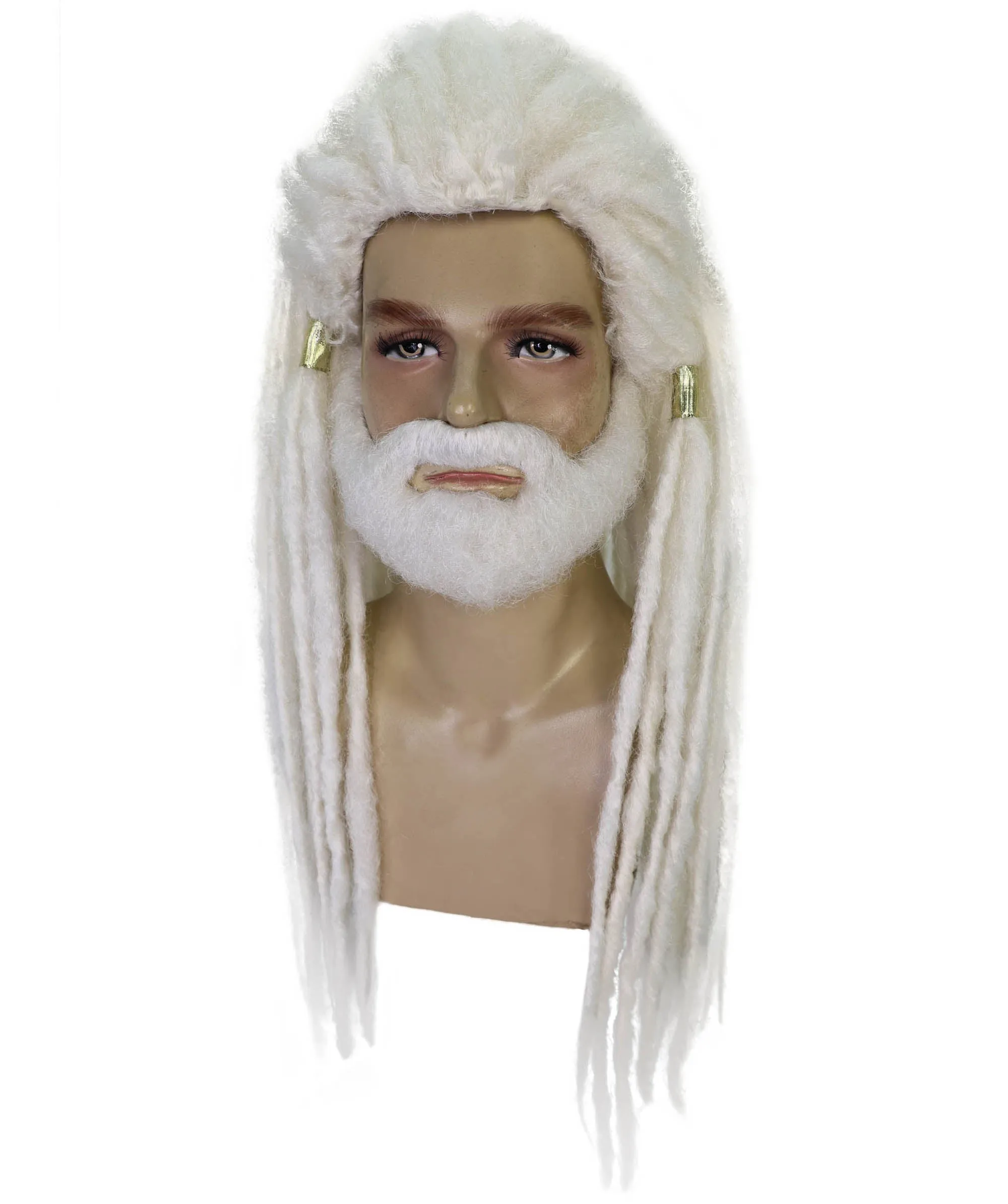 Adult Men’s Fantasy TV Series Dragon House Multiple Colors Dreadlock Wig | Flame-retardant Synthetic Fiber