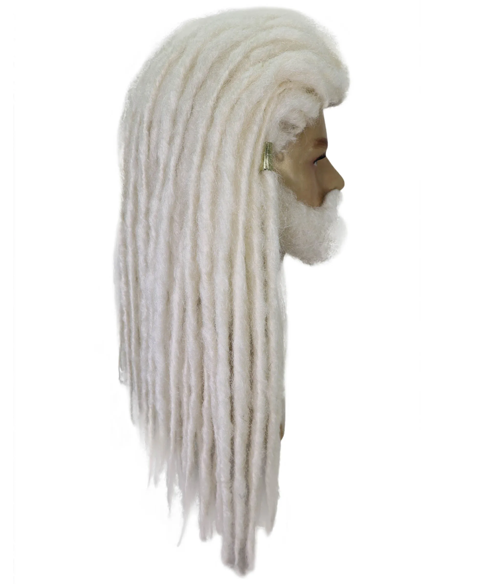 Adult Men’s Fantasy TV Series Dragon House Multiple Colors Dreadlock Wig | Flame-retardant Synthetic Fiber