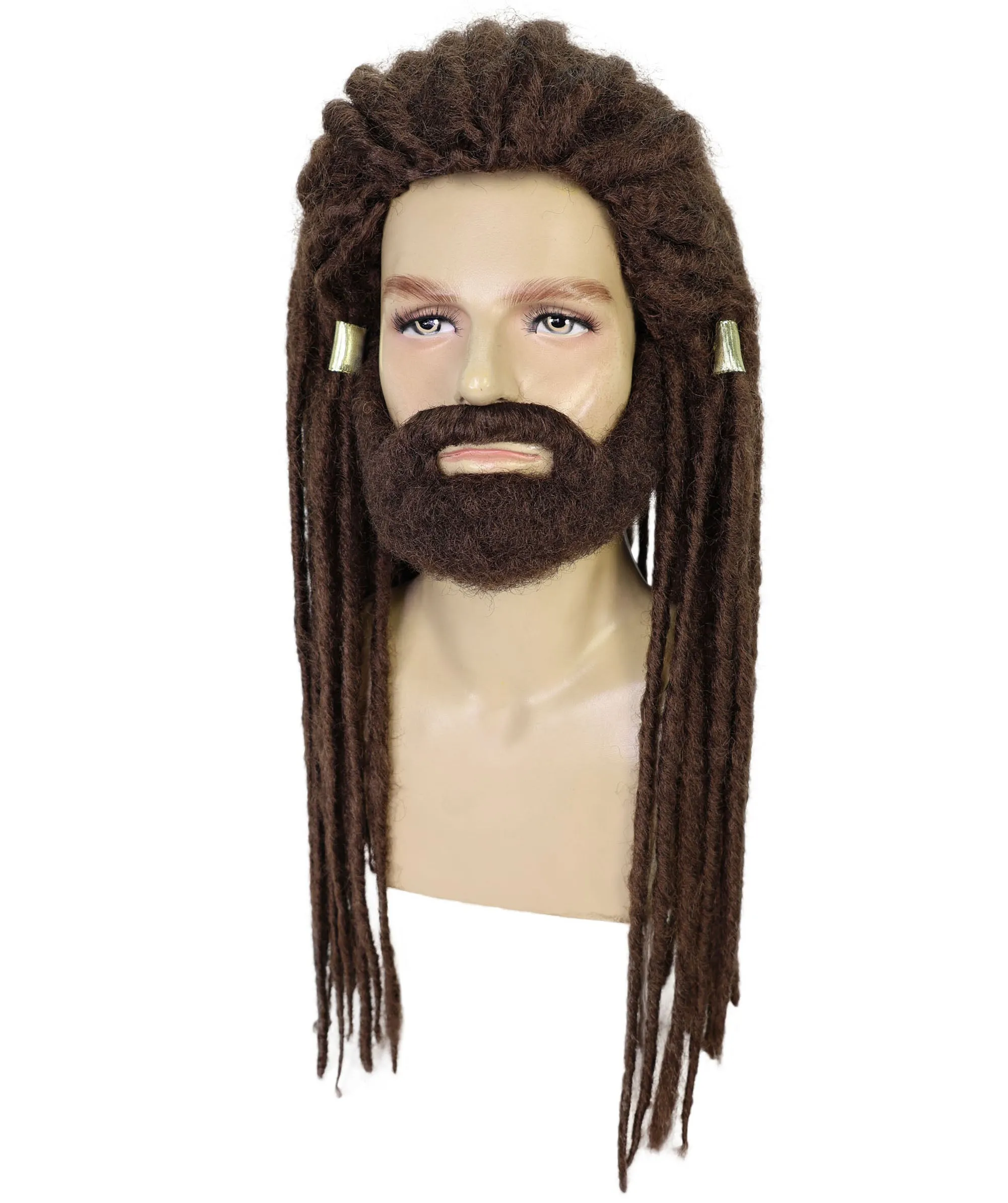 Adult Men’s Fantasy TV Series Dragon House Multiple Colors Dreadlock Wig | Flame-retardant Synthetic Fiber