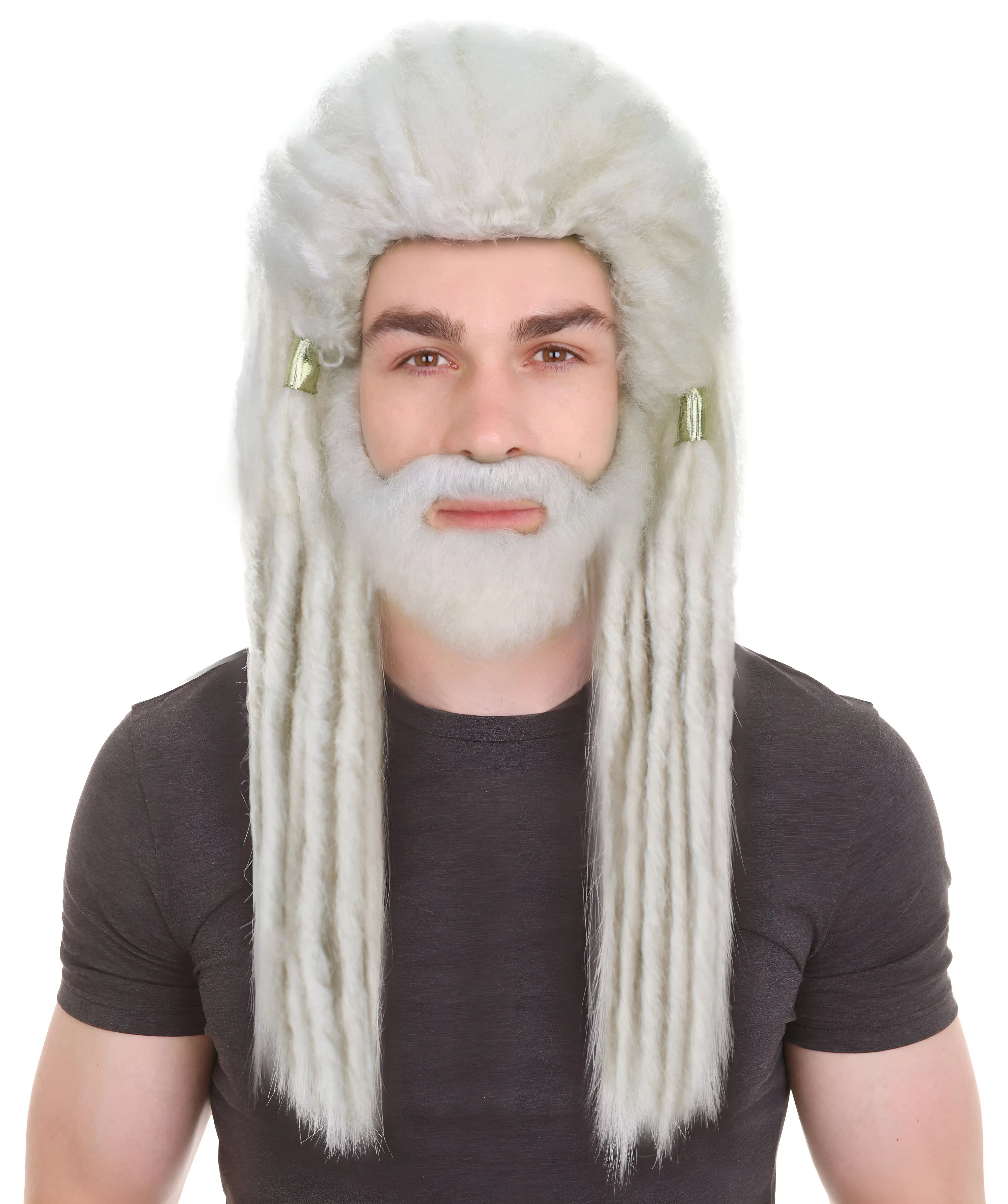 Adult Men’s Fantasy TV Series Dragon House Multiple Colors Dreadlock Wig | Flame-retardant Synthetic Fiber