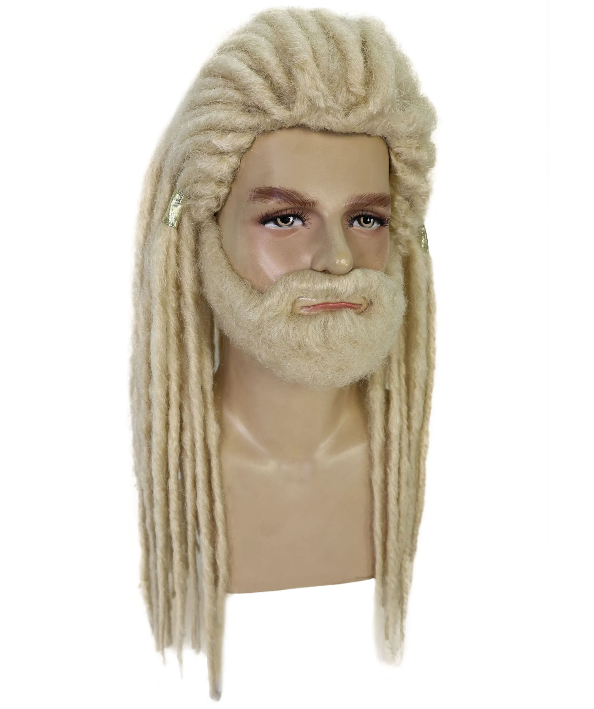 Adult Men’s Fantasy TV Series Dragon House Multiple Colors Dreadlock Wig | Flame-retardant Synthetic Fiber