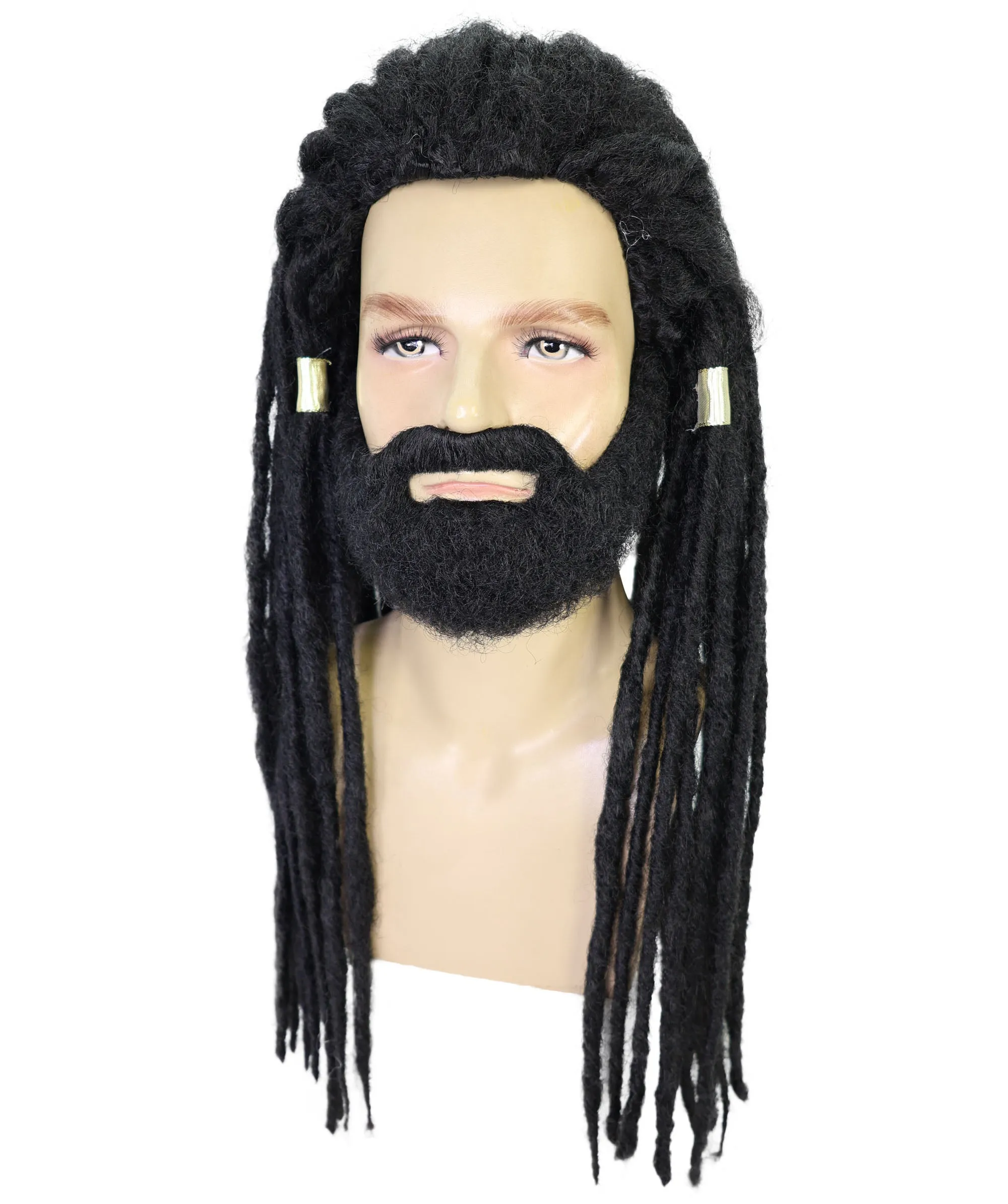 Adult Men’s Fantasy TV Series Dragon House Multiple Colors Dreadlock Wig | Flame-retardant Synthetic Fiber