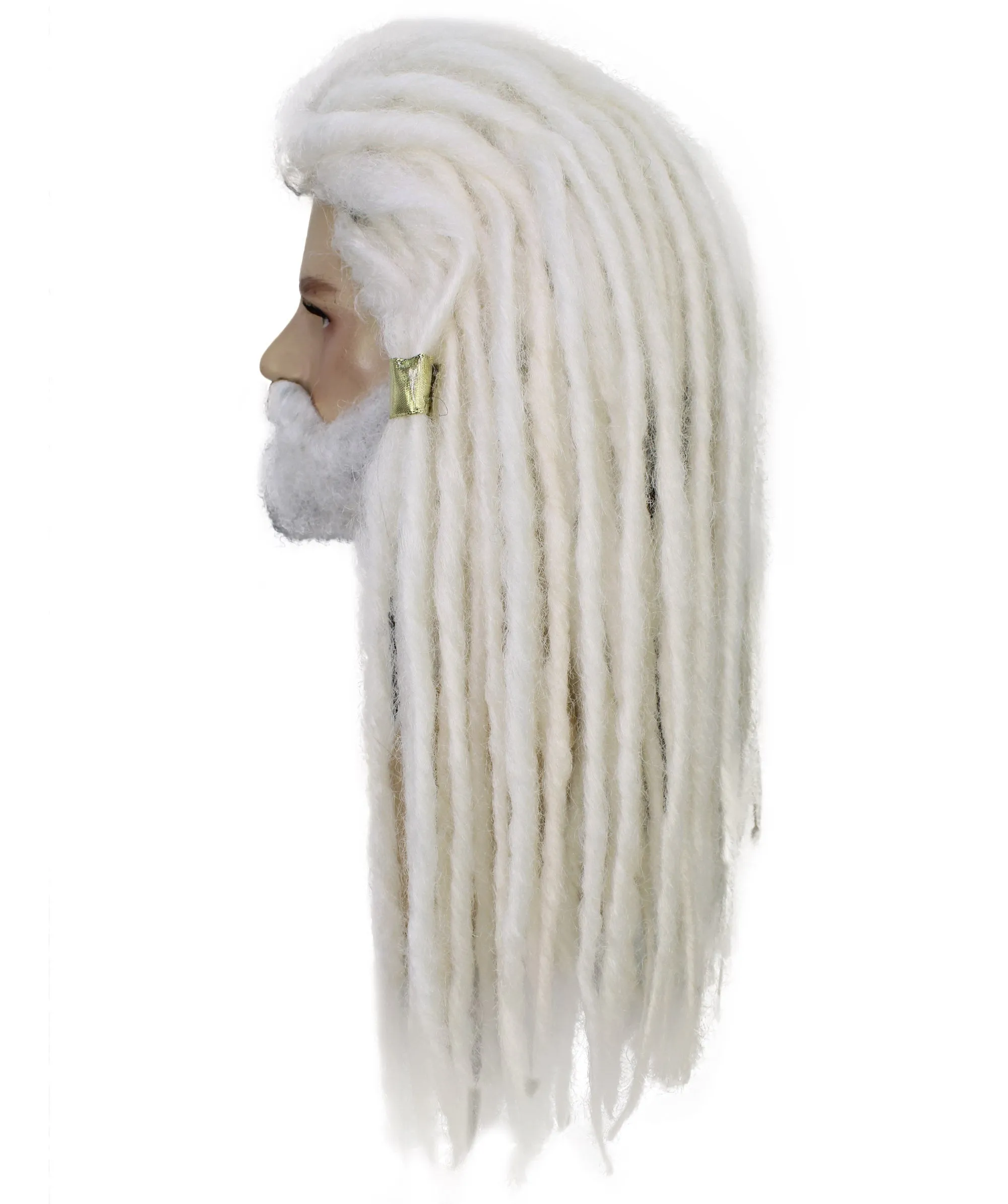 Adult Men’s Fantasy TV Series Dragon House Multiple Colors Dreadlock Wig | Flame-retardant Synthetic Fiber
