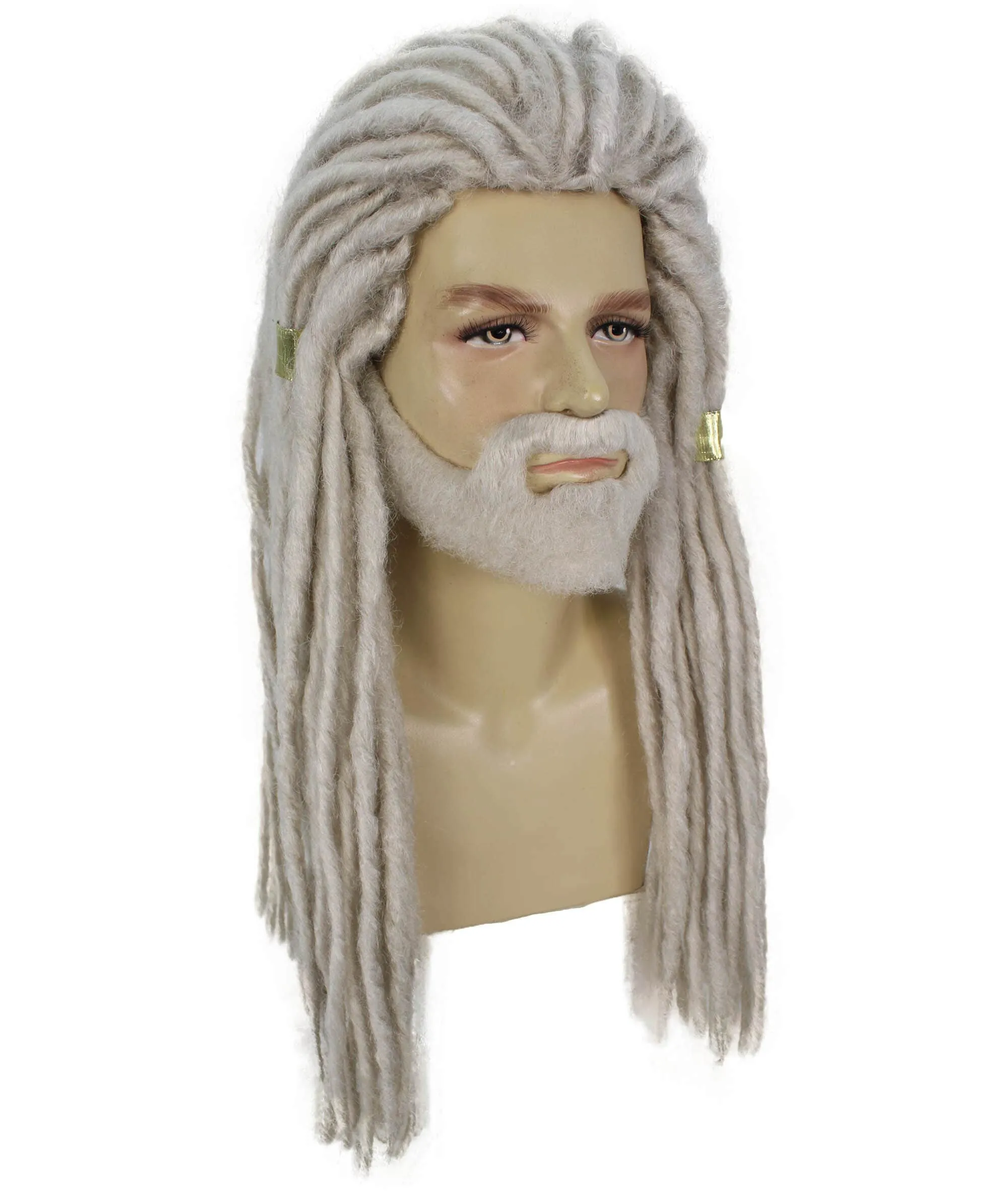Adult Men’s Fantasy TV Series Dragon House Multiple Colors Dreadlock Wig | Flame-retardant Synthetic Fiber