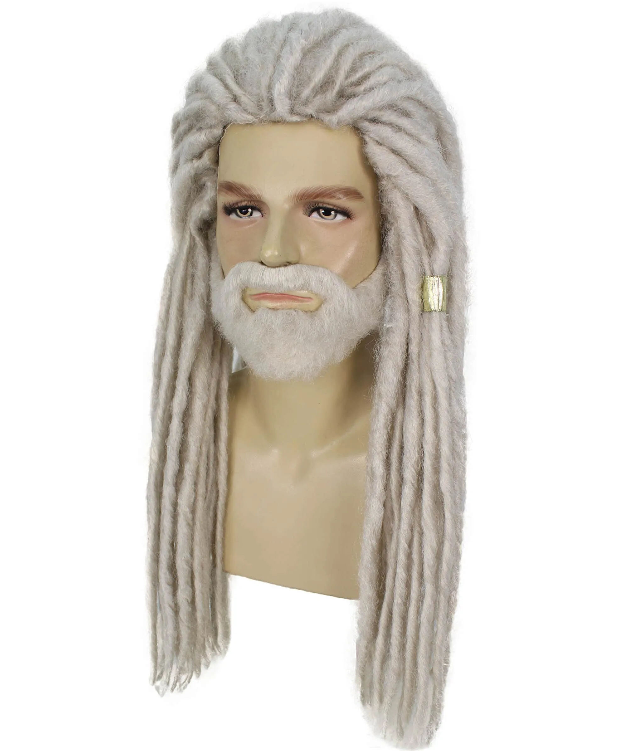 Adult Men’s Fantasy TV Series Dragon House Multiple Colors Dreadlock Wig | Flame-retardant Synthetic Fiber