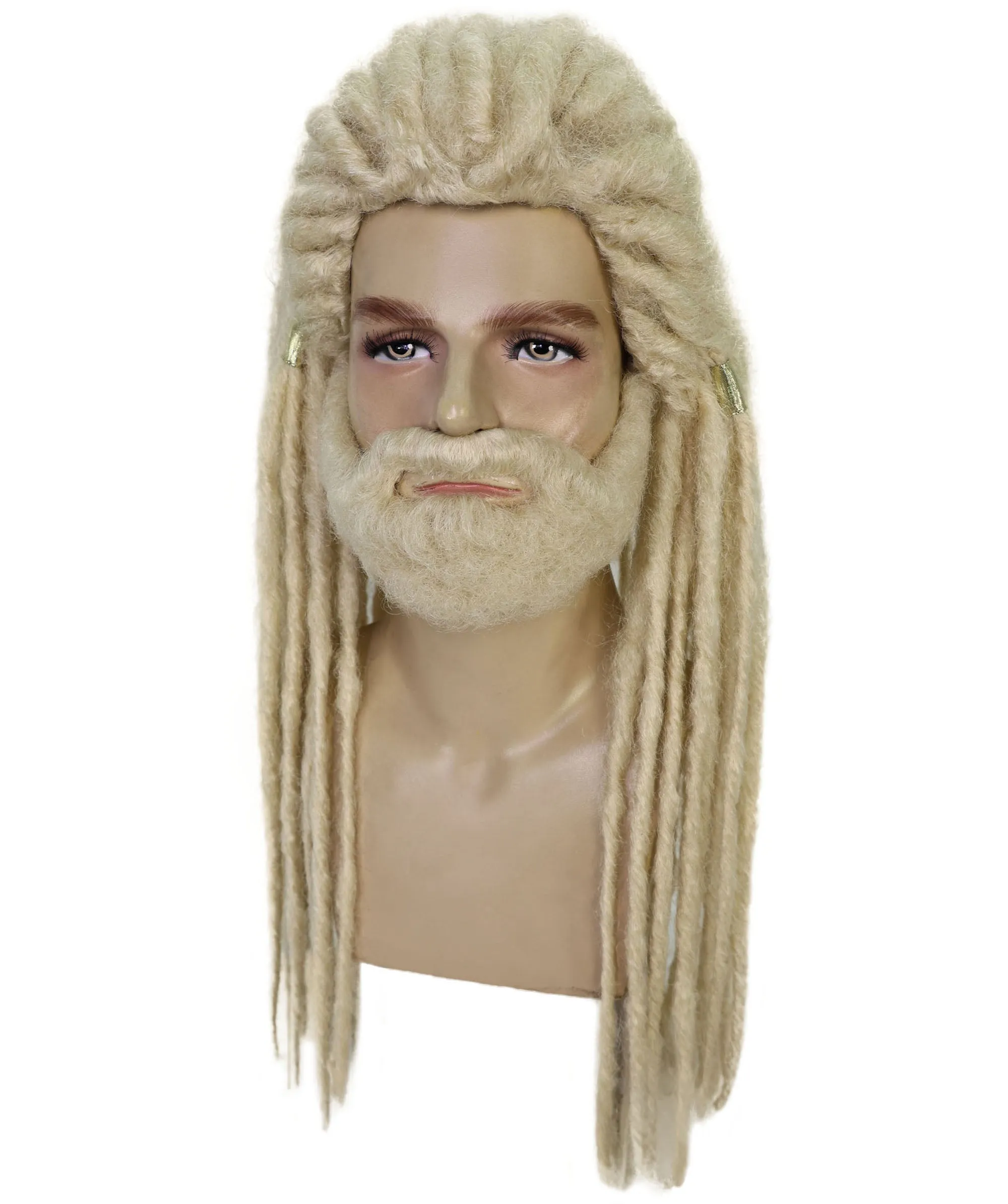 Adult Men’s Fantasy TV Series Dragon House Multiple Colors Dreadlock Wig | Flame-retardant Synthetic Fiber
