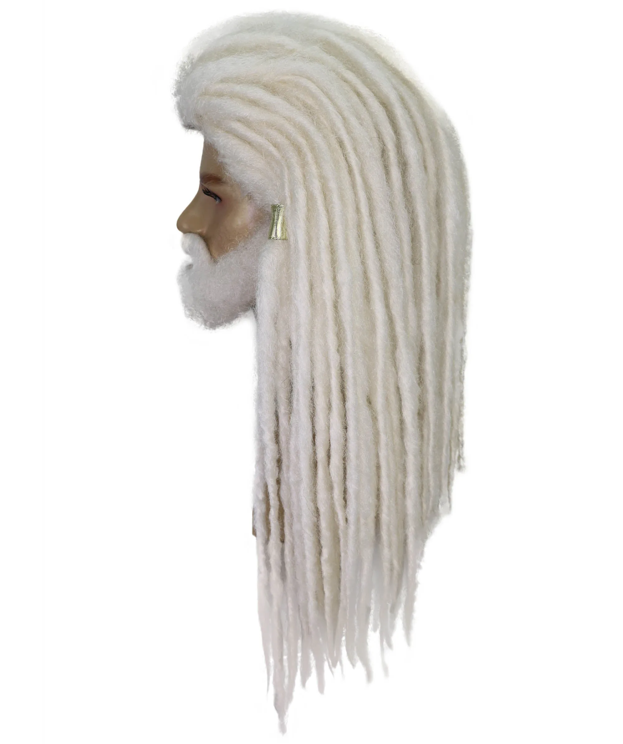 Adult Men’s Fantasy TV Series Dragon House Multiple Colors Dreadlock Wig | Flame-retardant Synthetic Fiber