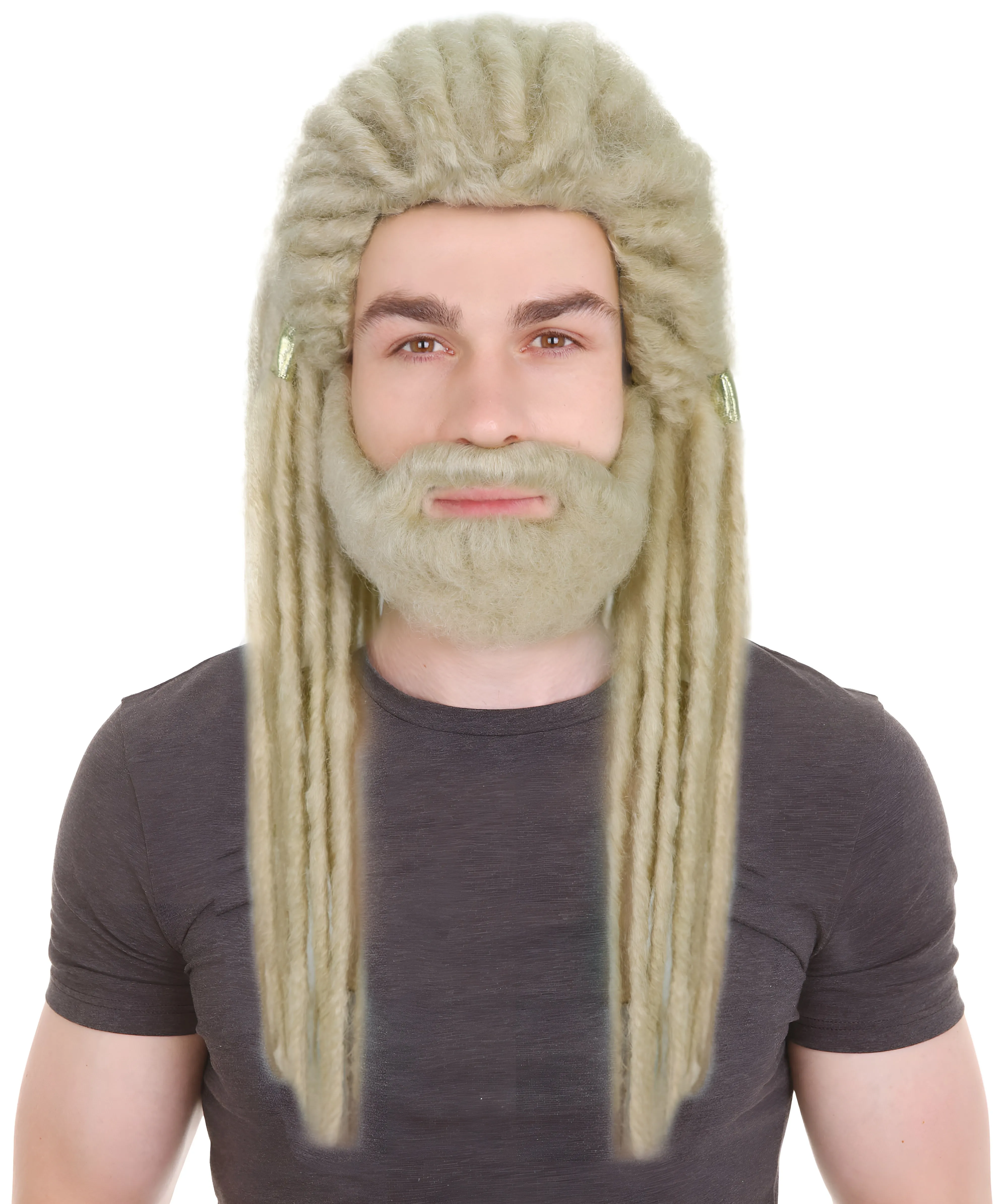 Adult Men’s Fantasy TV Series Dragon House Multiple Colors Dreadlock Wig | Flame-retardant Synthetic Fiber