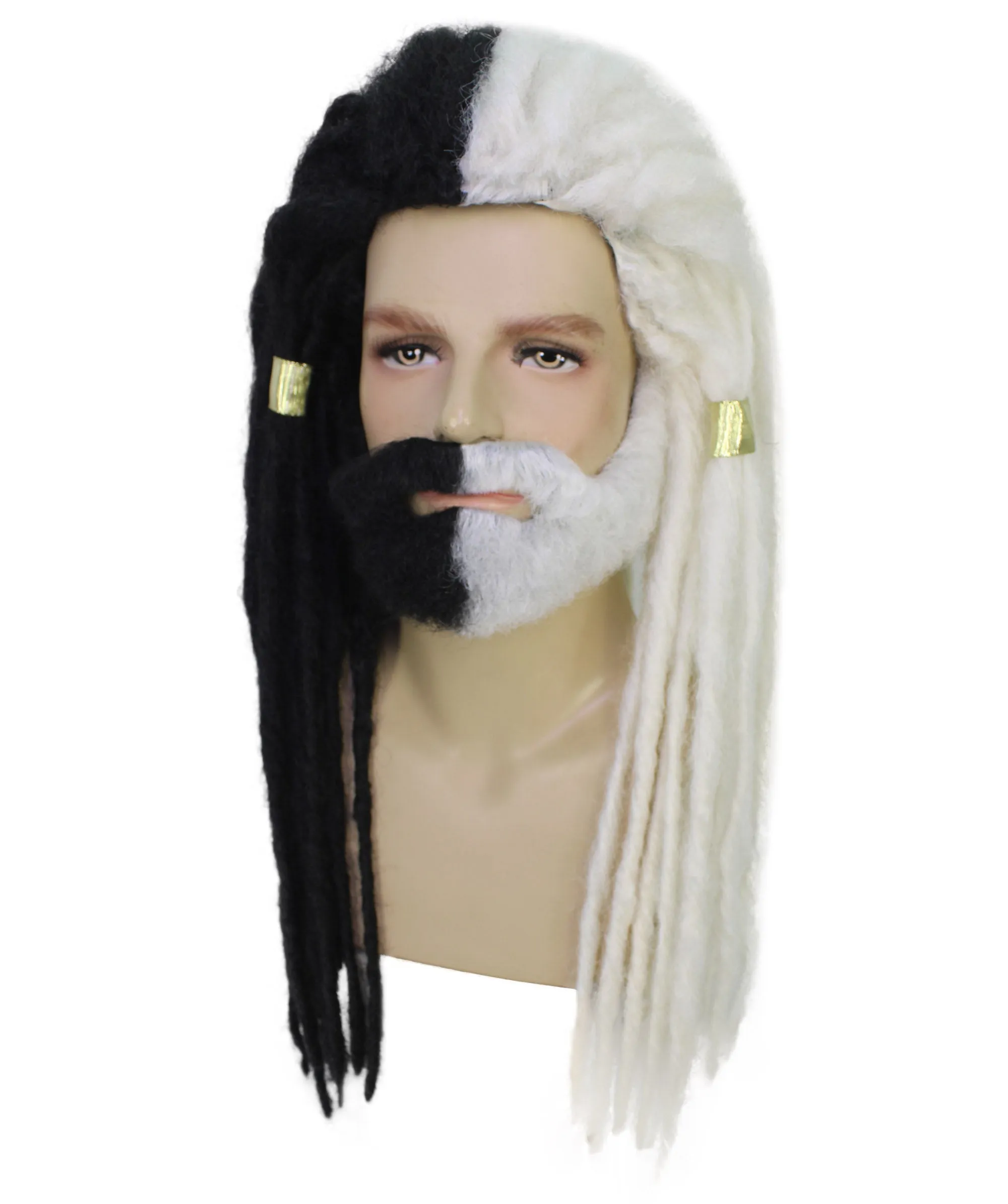 Adult Men’s Fantasy TV Series Dragon House Multiple Colors Dreadlock Wig | Flame-retardant Synthetic Fiber