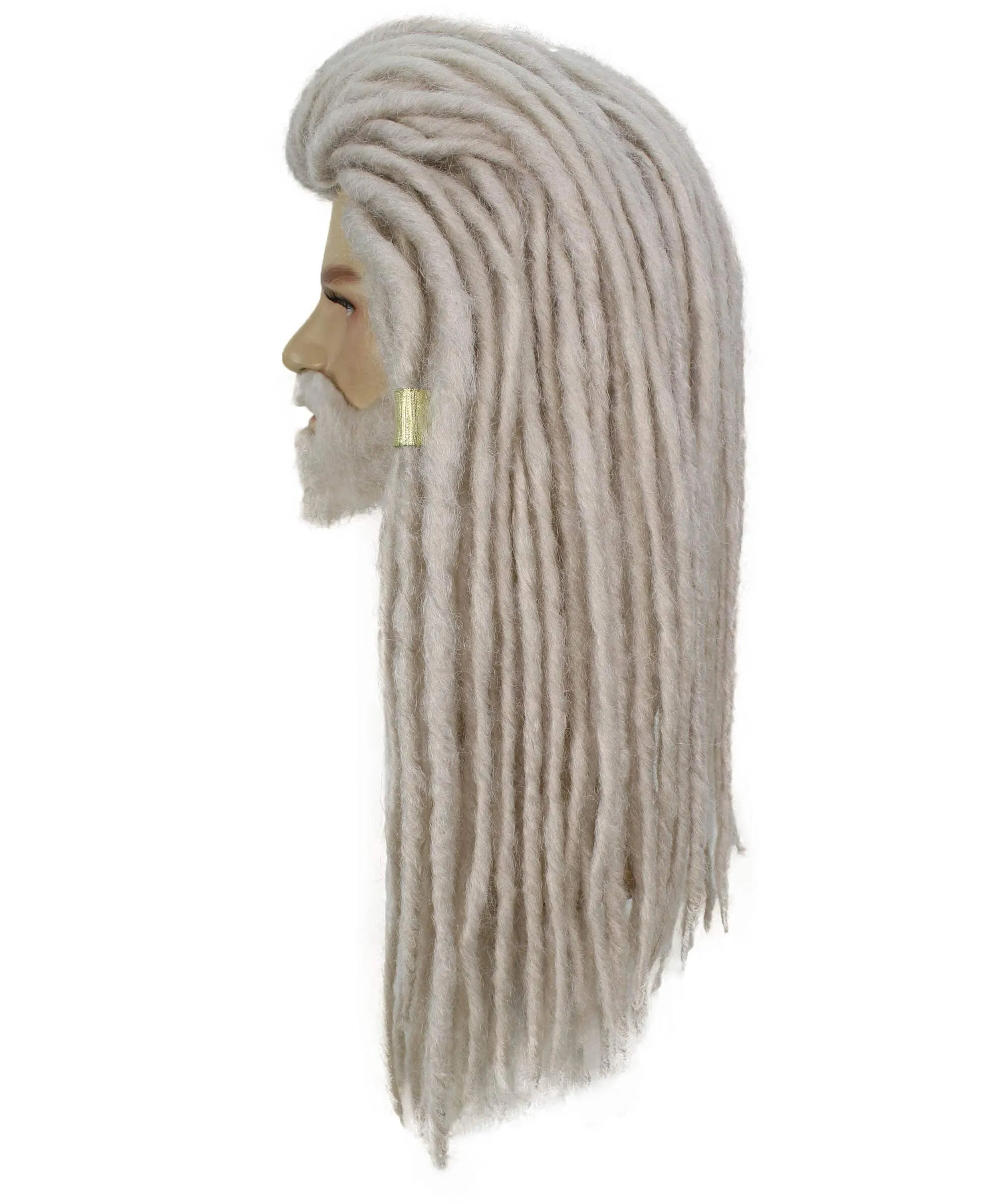 Adult Men’s Fantasy TV Series Dragon House Multiple Colors Dreadlock Wig | Flame-retardant Synthetic Fiber