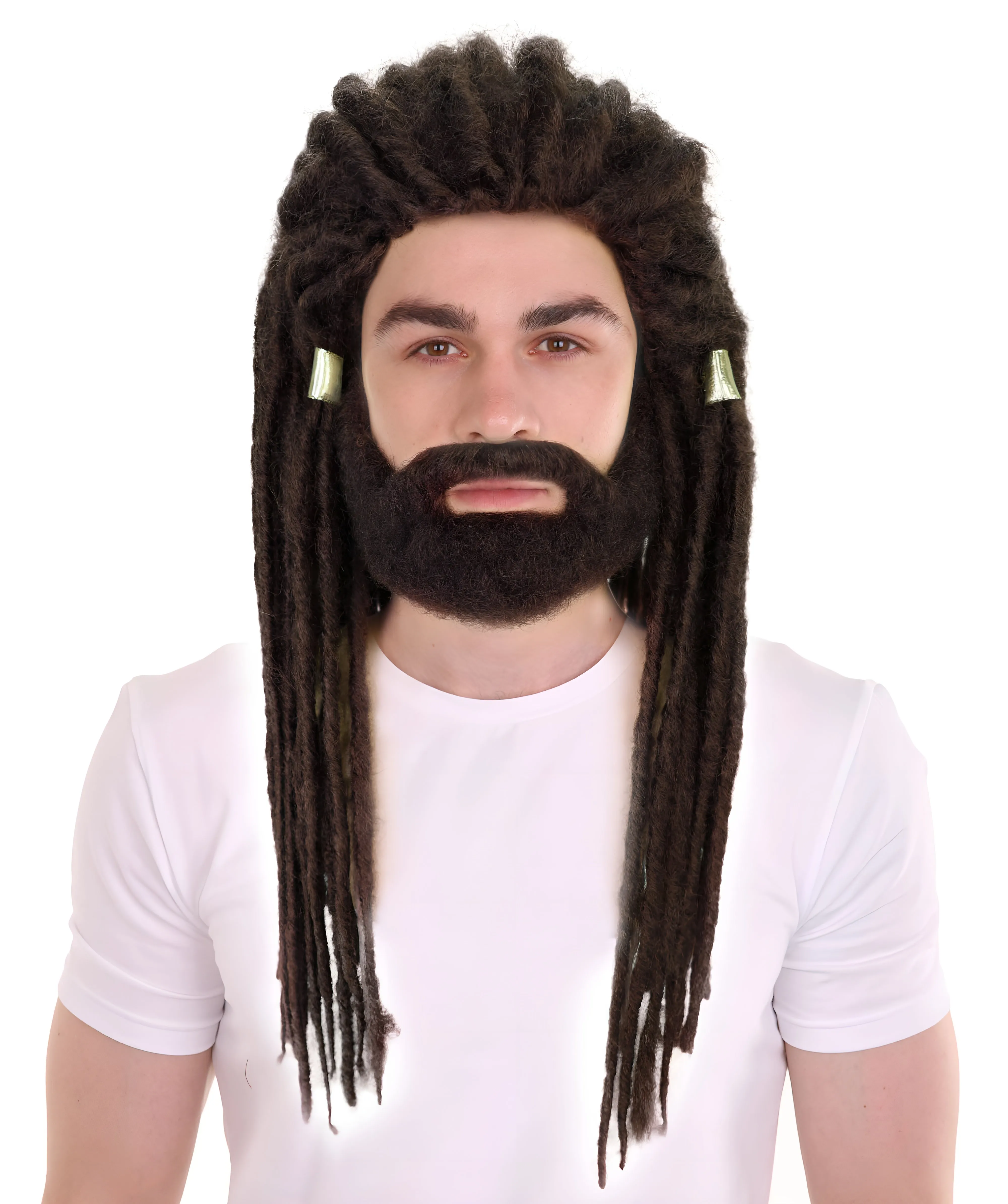 Adult Men’s Fantasy TV Series Dragon House Multiple Colors Dreadlock Wig | Flame-retardant Synthetic Fiber